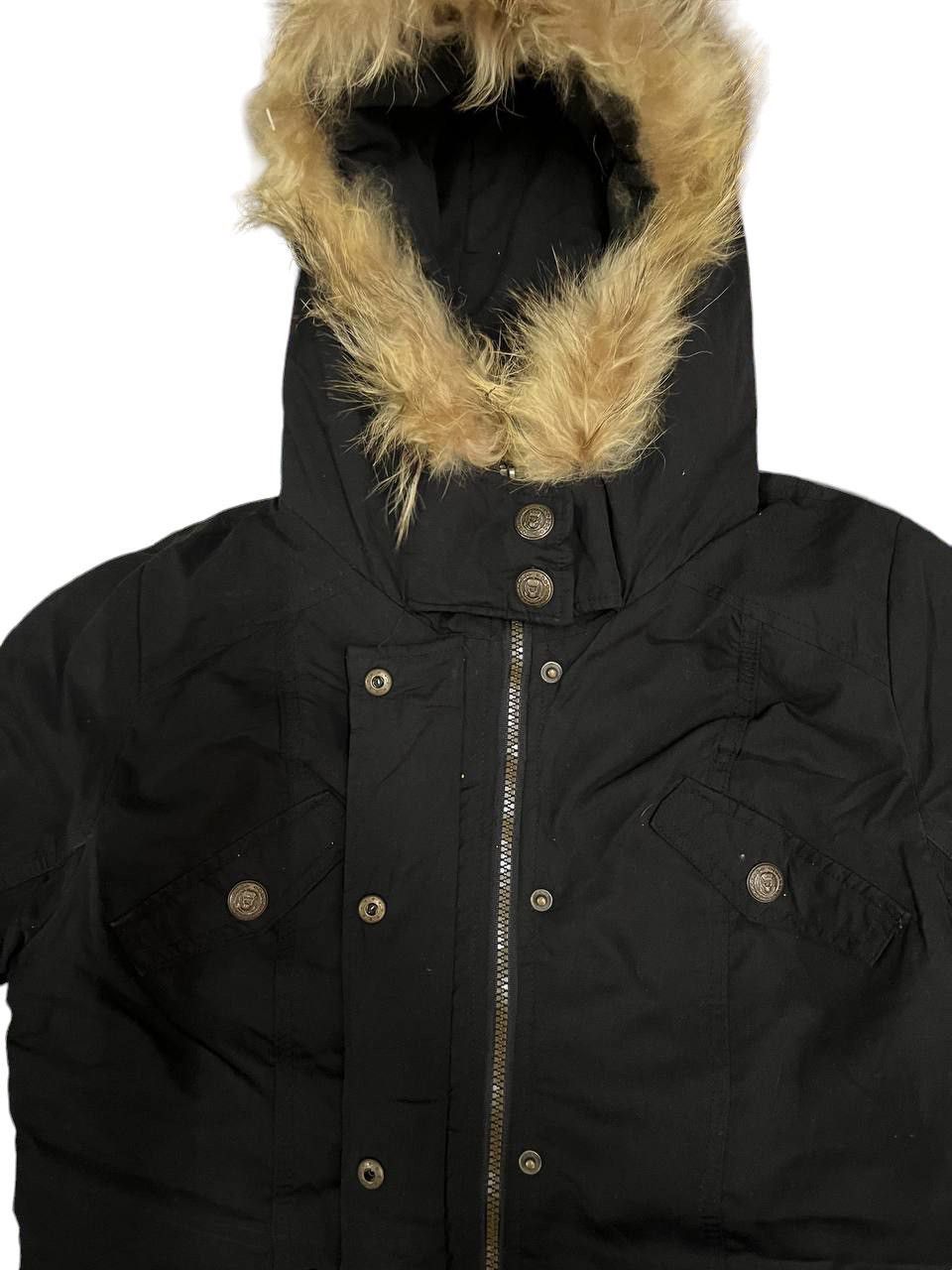 Japanese Brand Pendora Raccoon Fur Hooded Punk If Six Was Nine Style Jacket Size US L / EU 52-54 / 3 - 4 Thumbnail