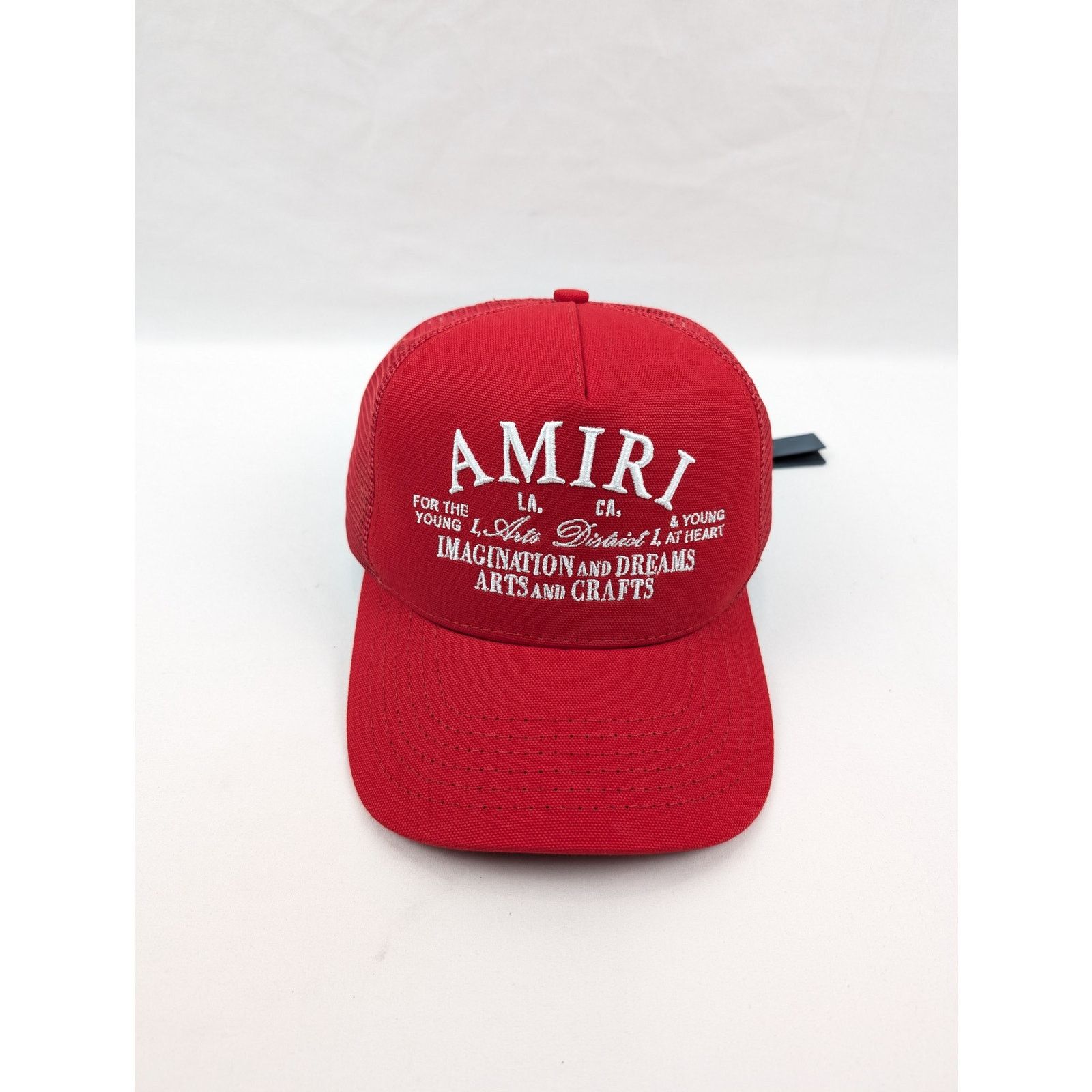 Amiri o1rshd1 Size: OS / Arts District Trucker Cap / Hat Red Size ONE SIZE - 1 Thumbnail
