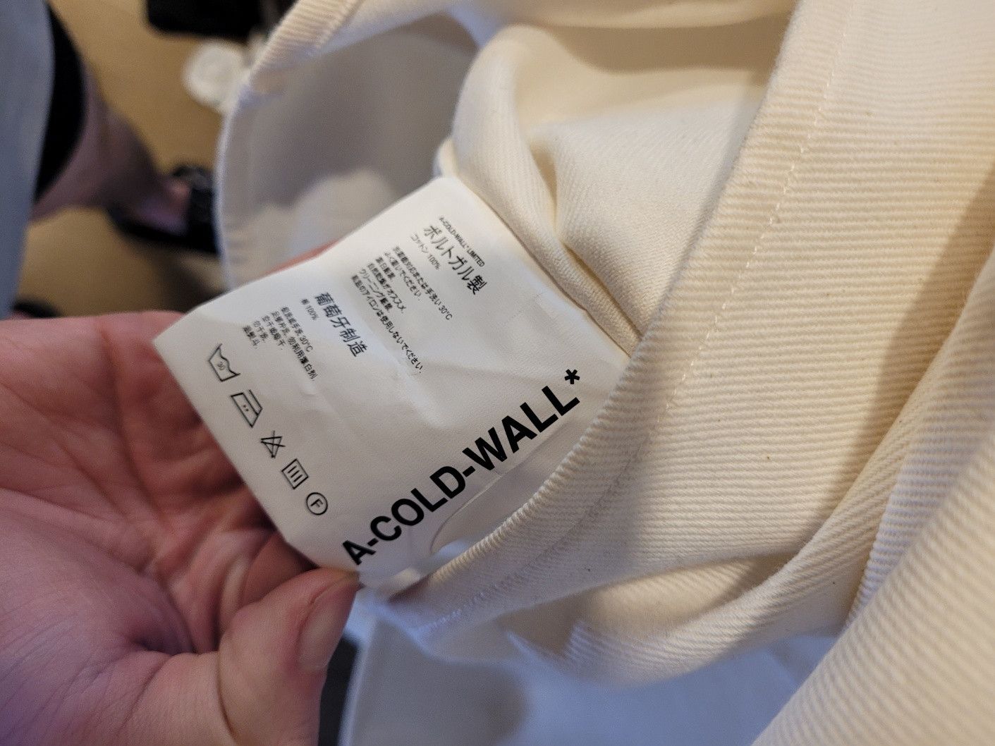 A-COLD-WALL* ACW white shirt Size US M / EU 48-50 / 2 - 2 Thumbnail