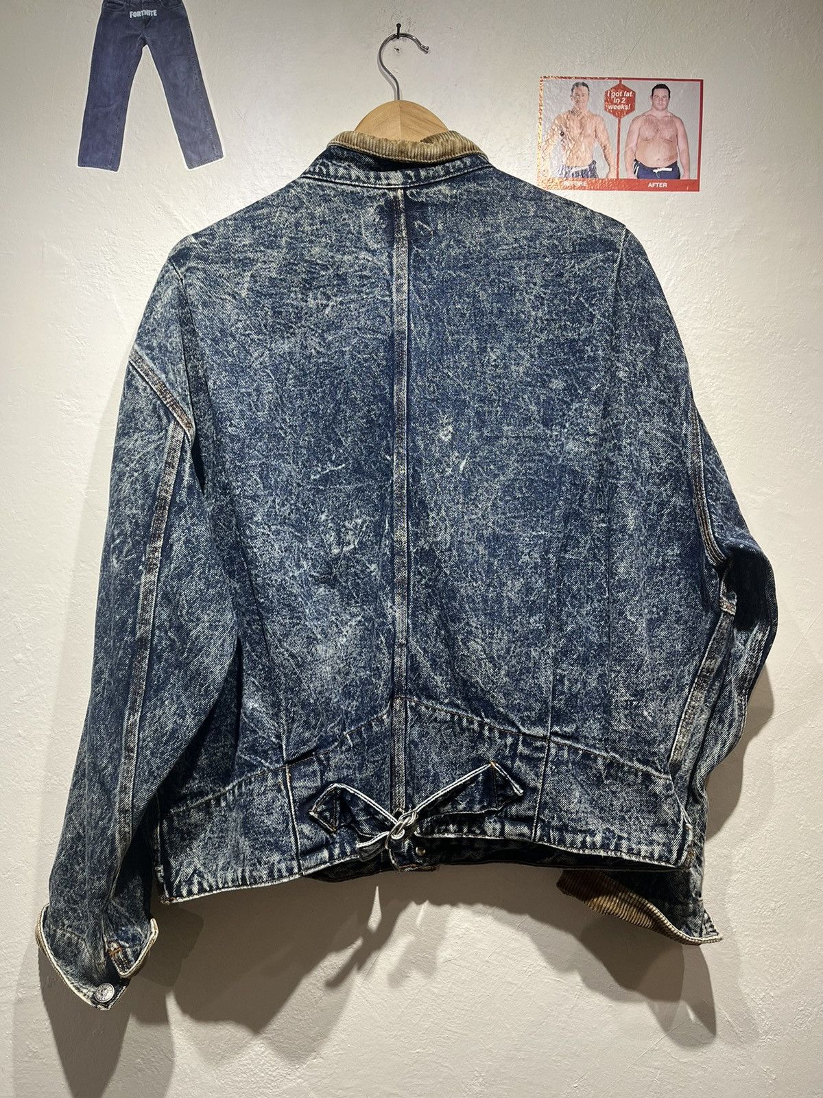Levi's × Levi's Vintage Clothing × Vintage Vintage 70s Levi’s denim buckle back jacket Size US L / EU 52-54 / 3 - 2 Thumbnail