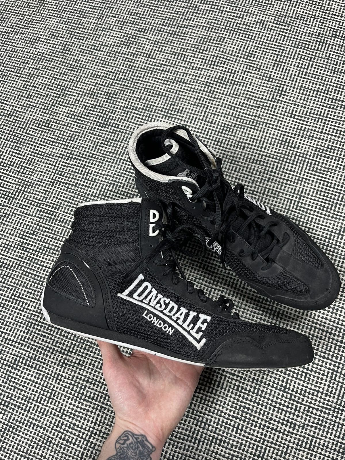 Lonsdale Lonsdale y2k vintage boxing boots sneakers like puma Size US 11 / EU 44 - 2 Thumbnail