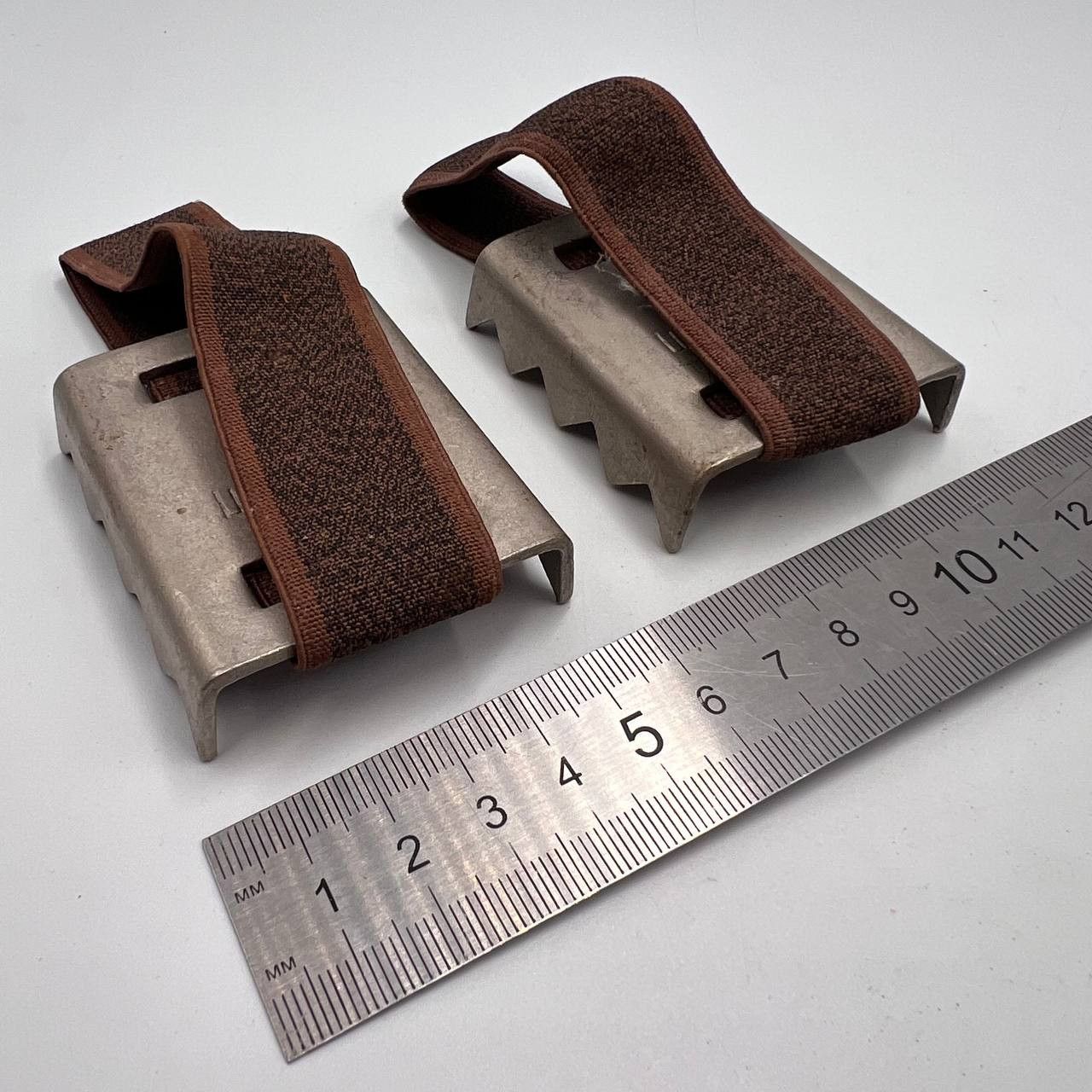 Vintage Vintage USSR Ice Cleats 1970s Metal Shoe Spikes NOS Grip Size ONE SIZE - 6 Thumbnail