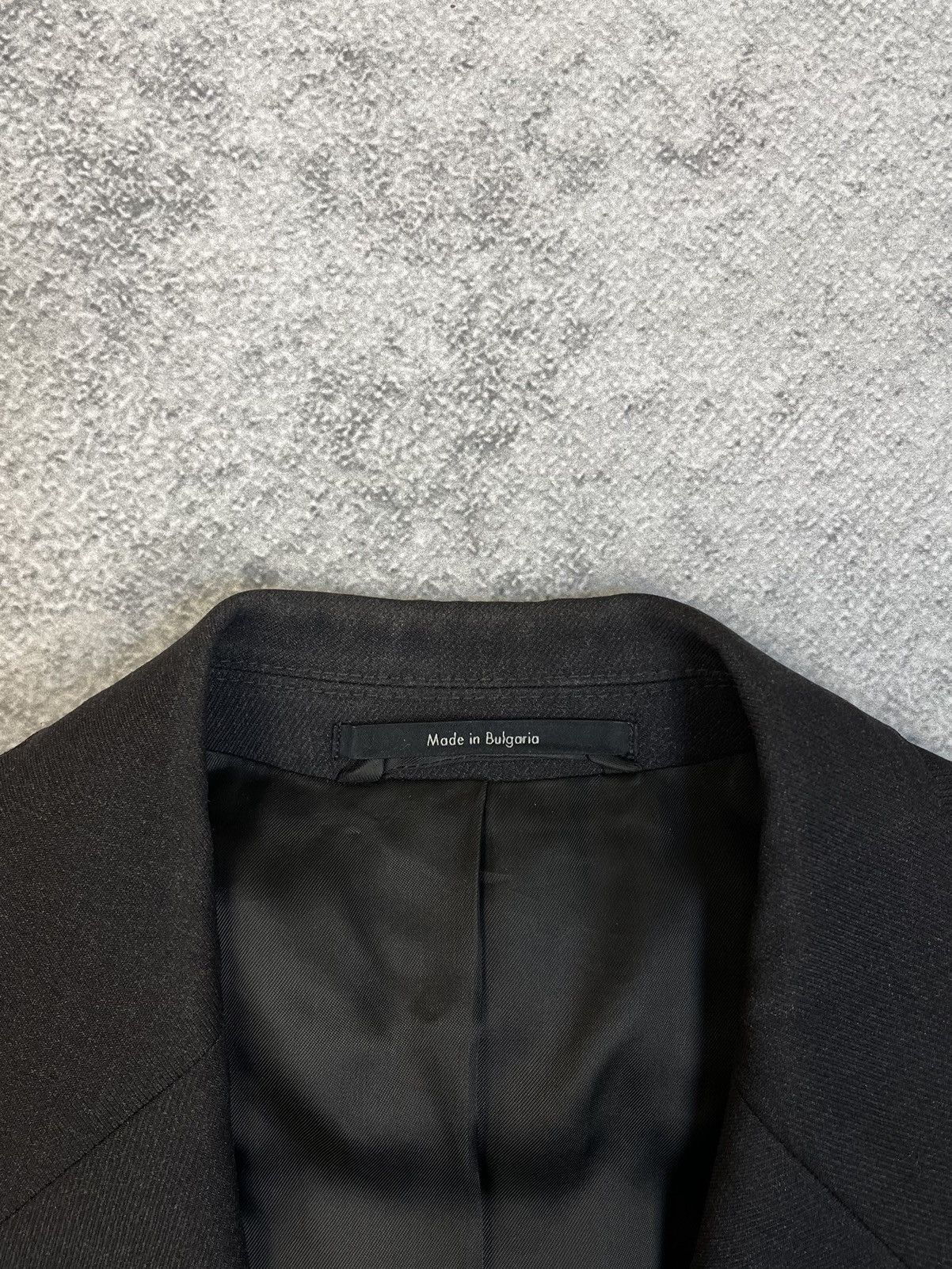 Gucci Gucci Men's Black Cotton uniform Suit with dustbag Size 44S - 9 Thumbnail