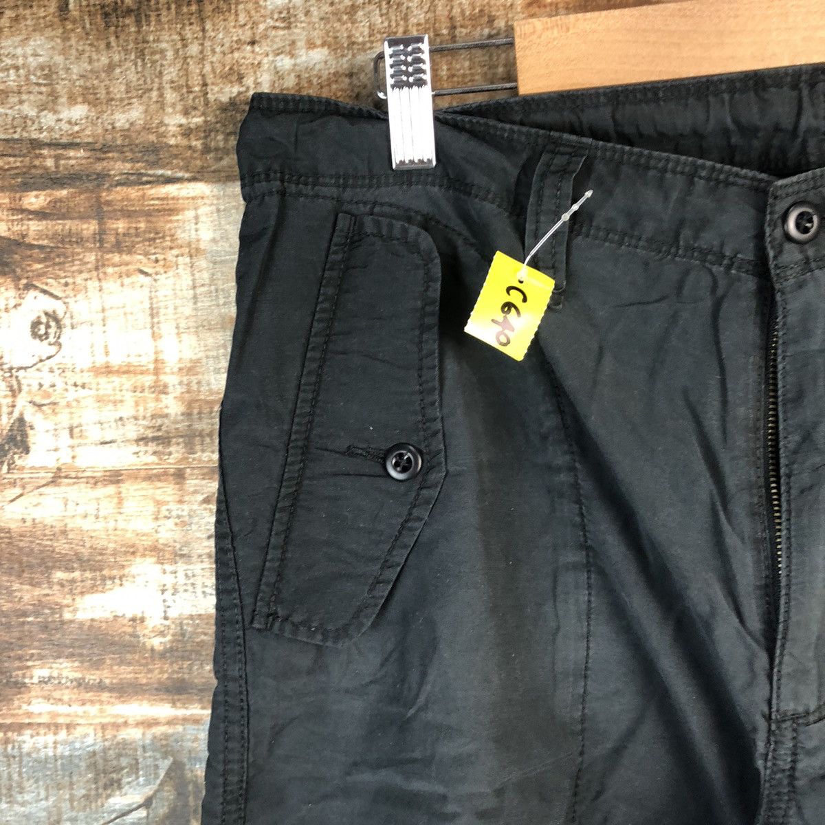 Japanese Brand × Uniqlo DL Uniqlo Dark Blue Cargo Multipocket Pants #C640 Size US 32 / EU 48 - 7 Thumbnail