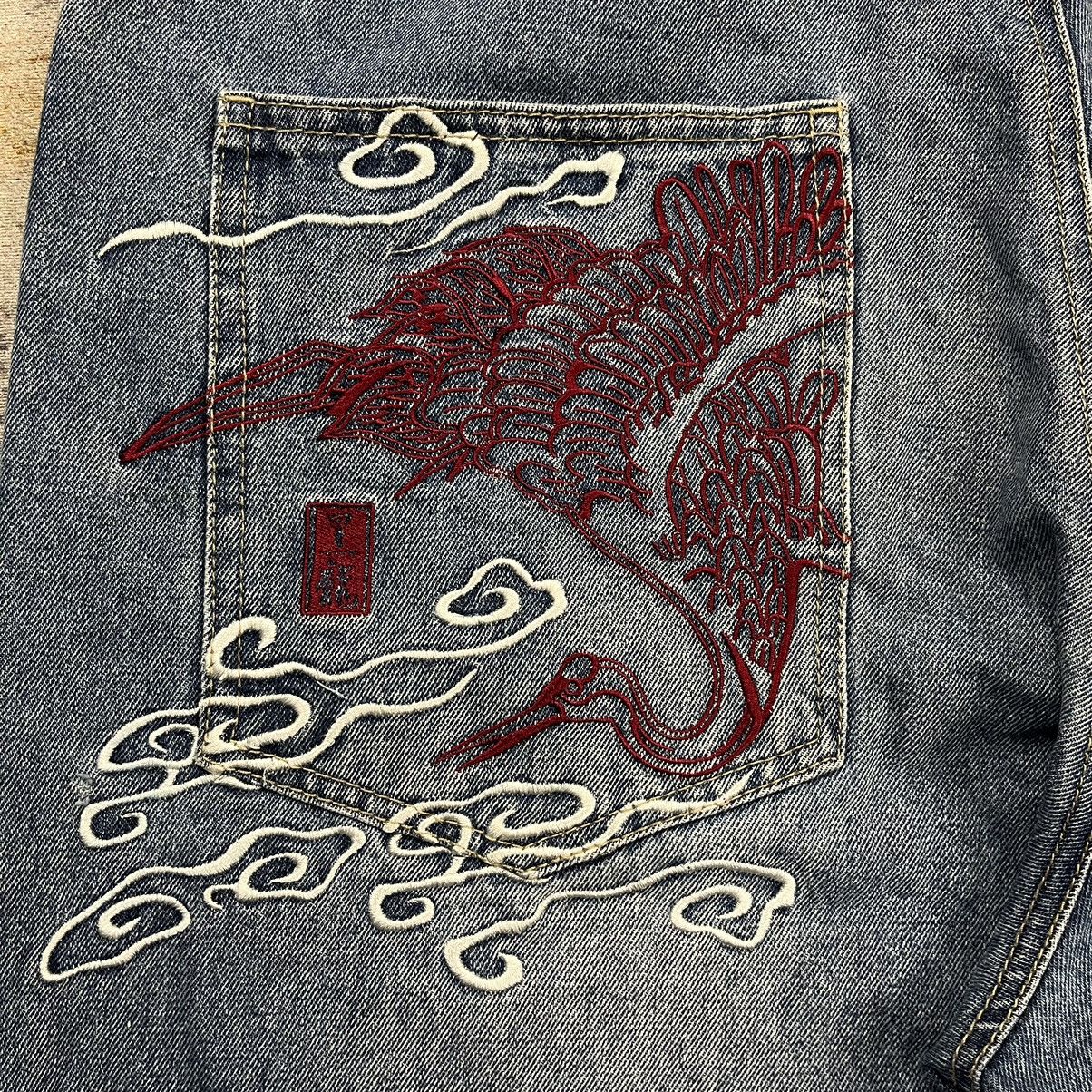 Dogtown Vintage y2k Dogtown embroidery denim jorts pants Size US 34 / EU 50 - 8 Thumbnail