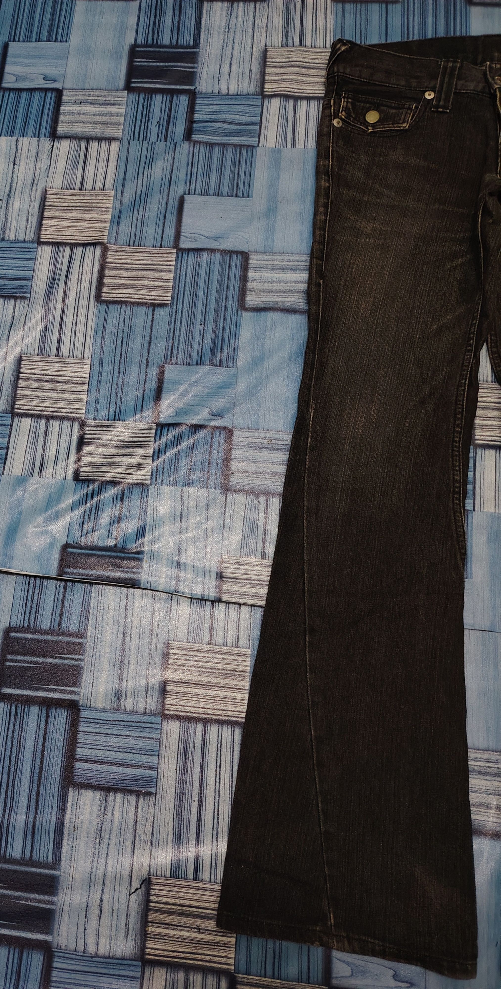 Who Decides War Japanese Modern Lovers Flared Jeans Distressed Denim Size US 30 / EU 46 - 3 Thumbnail