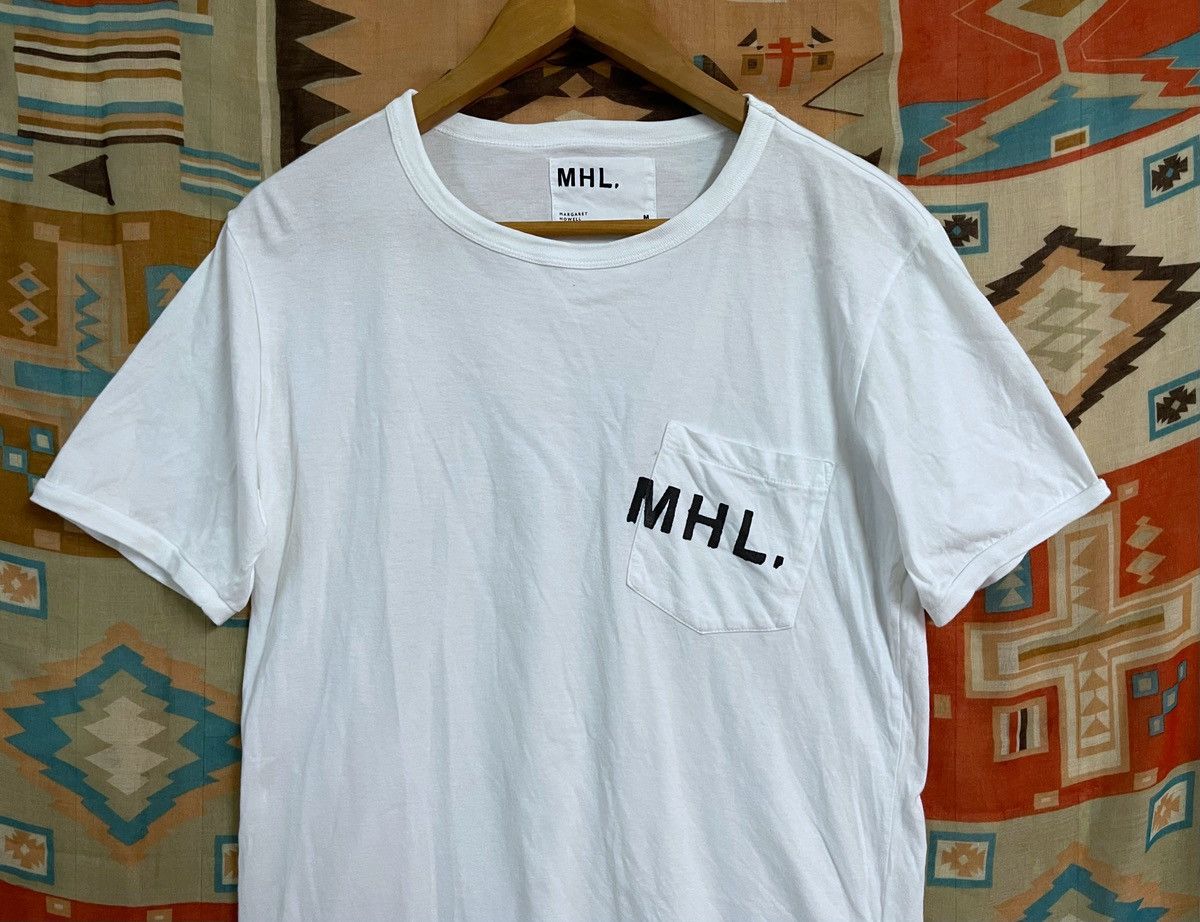 Margaret Howell × Vintage Margaret Howell Pocket T shirt MHL Luxury Designer Size US M / EU 48-50 / 2 - 2 Thumbnail