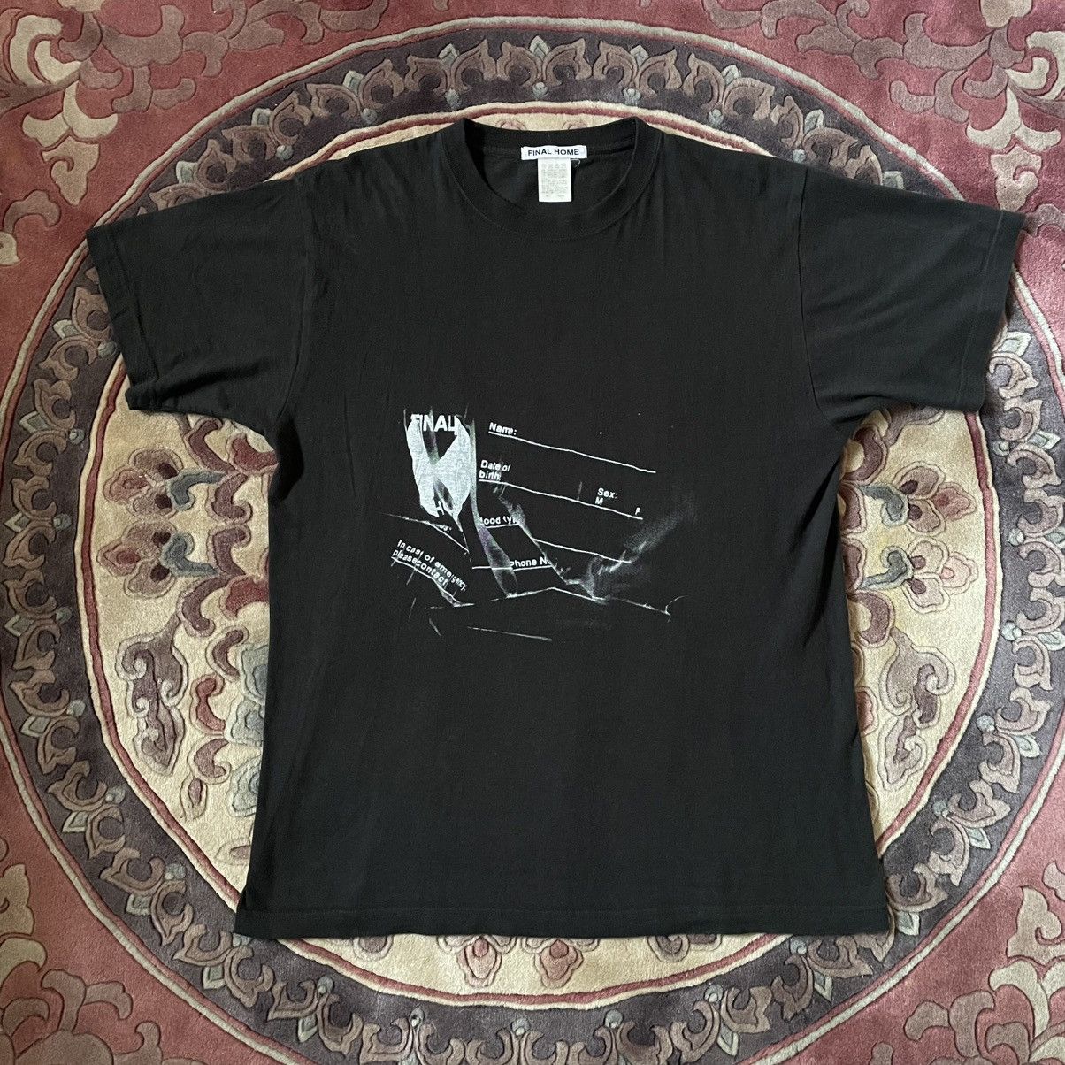 Final Home Final Home Survival Label Distortion Tee Size US L / EU 52-54 / 3 - 1 Thumbnail