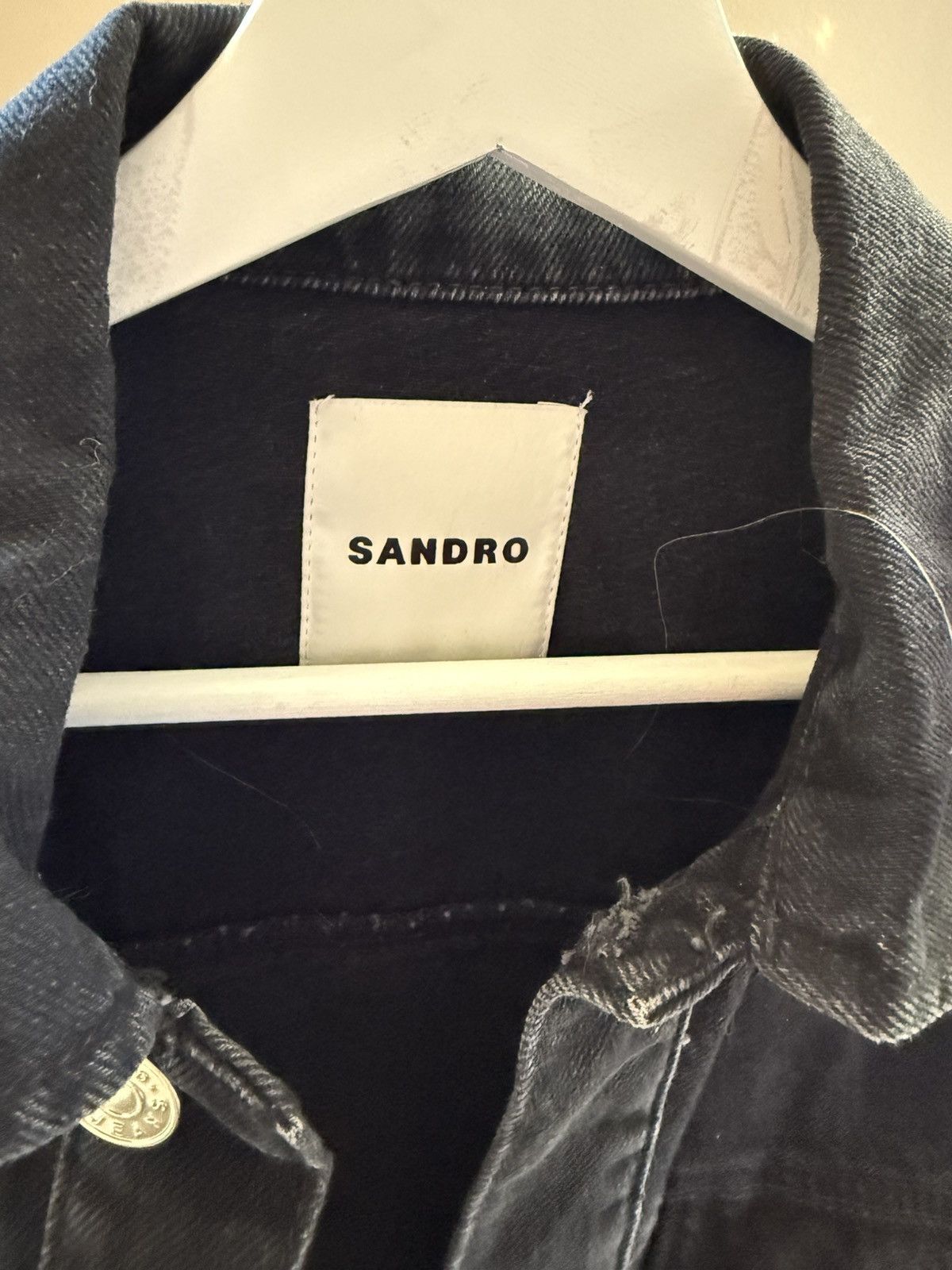 Sandro Sandro Jean jacket with pearls Size S / US 4 / IT 40 - 6 Thumbnail