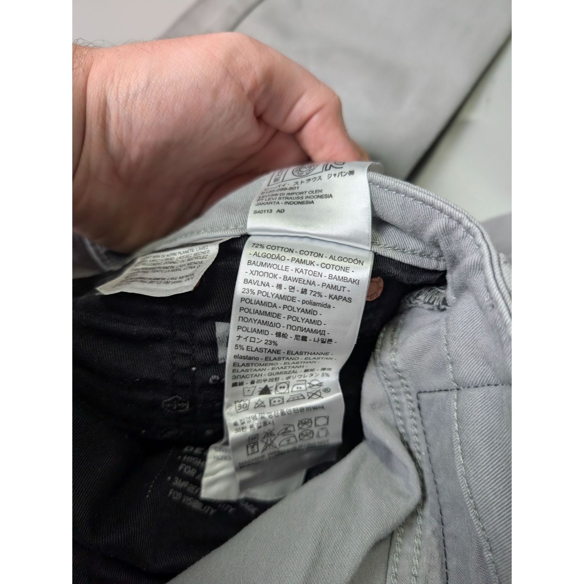 Levi's Levi's 511 Commuter Slim Fit Denim Jeans Pants (Y1081) Size US 30 / EU 46 - 10 Thumbnail