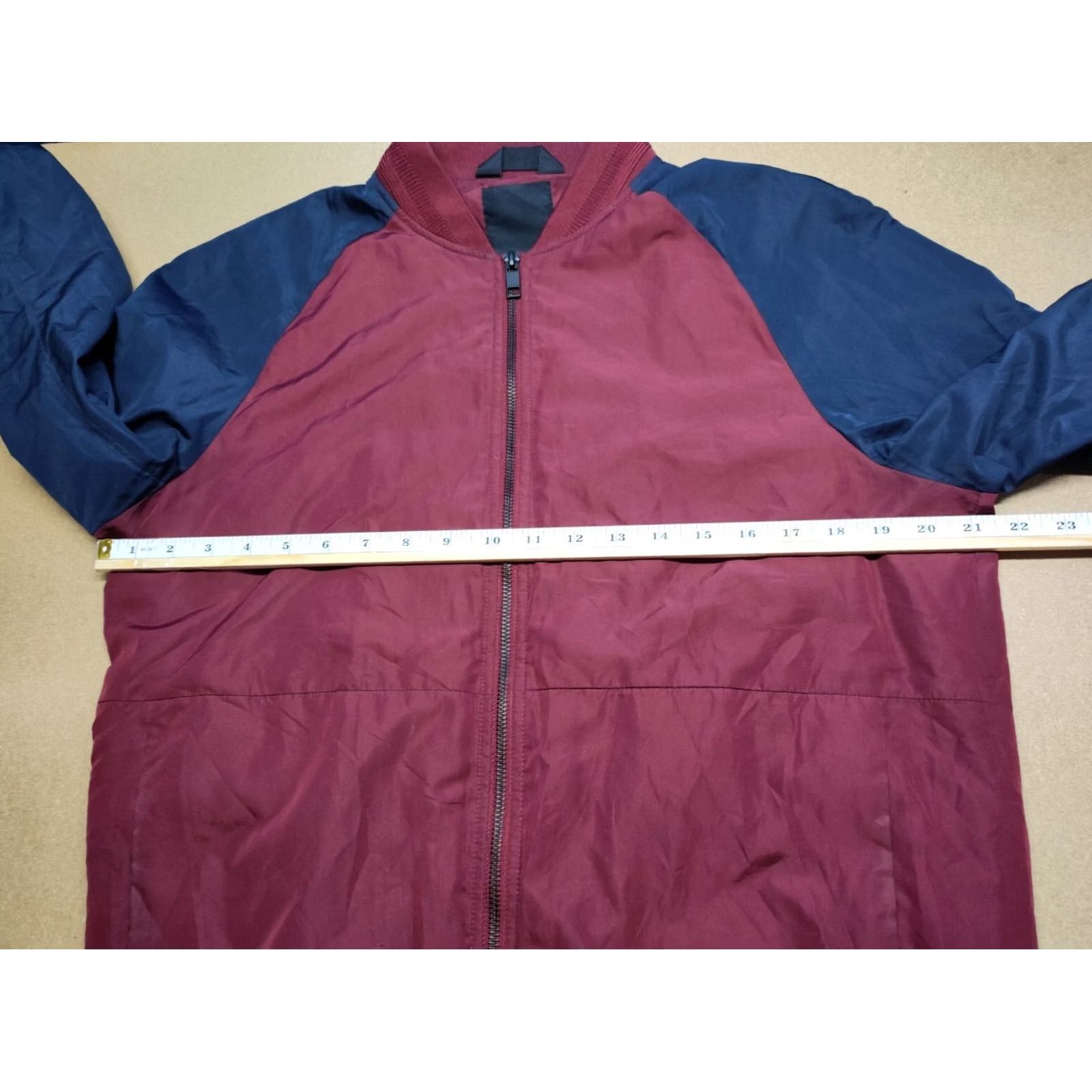 J.Lindeberg J. Lindeberg Mens Bomber Jacket L Thom Contrast Gravity Poly Full Zip Winter Fall Spring Mulicolor Regular Size Mens Jacket Size US L / EU 52-54 / 3 - 3 Thumbnail