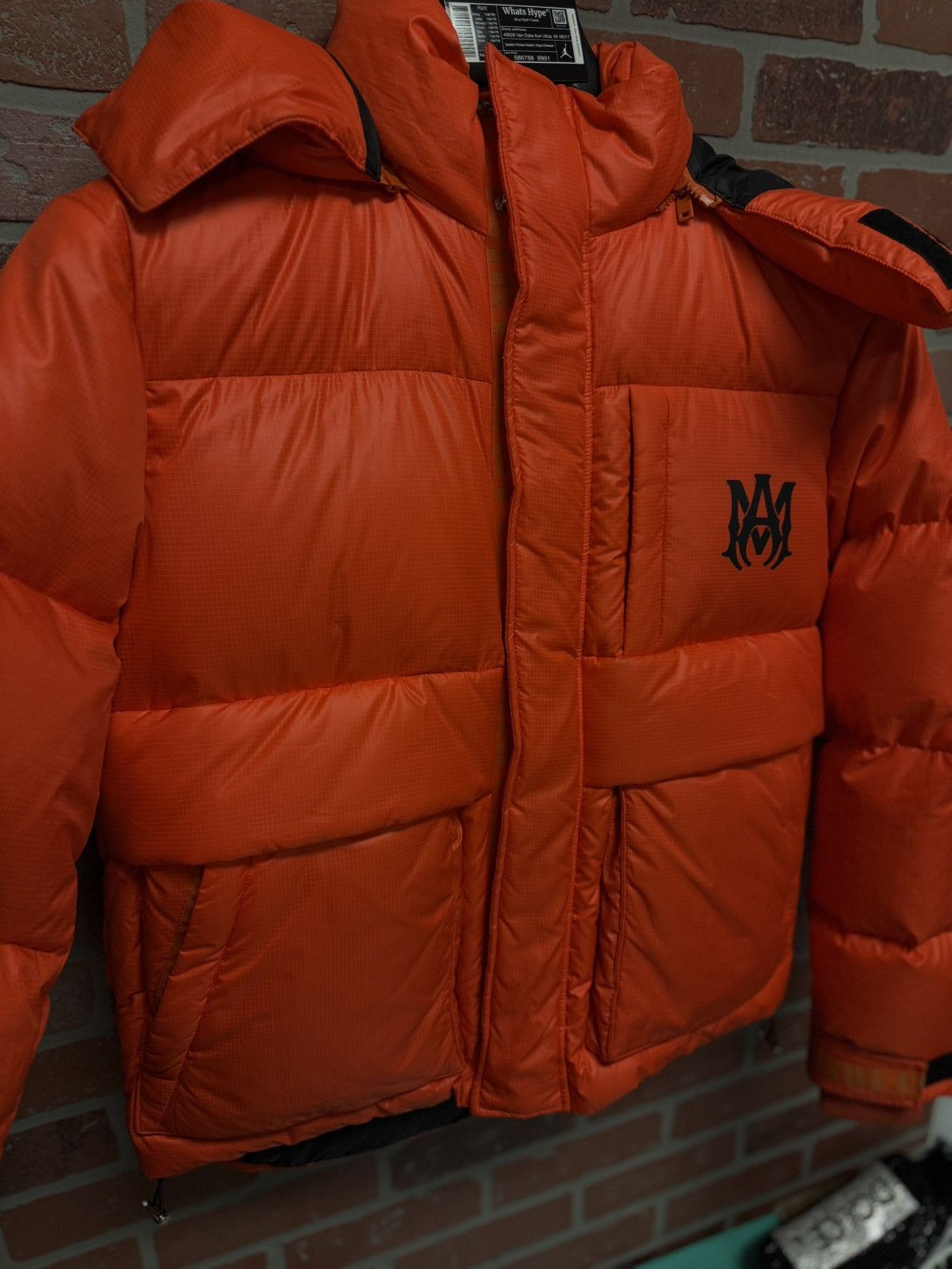 Amiri Amiri Puffer Orange Jacket Size Small Clean $2500 Retail Size US S / EU 44-46 / 1 - 14 Thumbnail