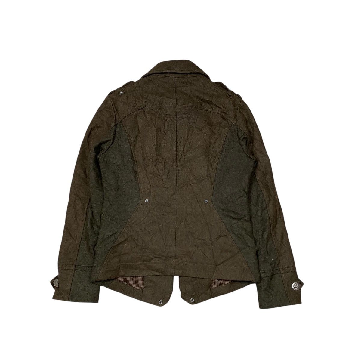If Six Was Nine × Le Grande Bleu (L.G.B.) × PPFM PPFM Napoleon Wool Military Jacket Size US M / EU 48-50 / 2 - 4 Thumbnail