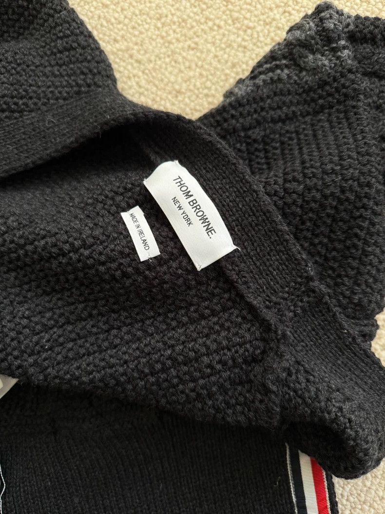 Thom Browne Thom Browne size2 Four bar striped wool sweater Size US M / EU 48-50 / 2 - 3 Thumbnail