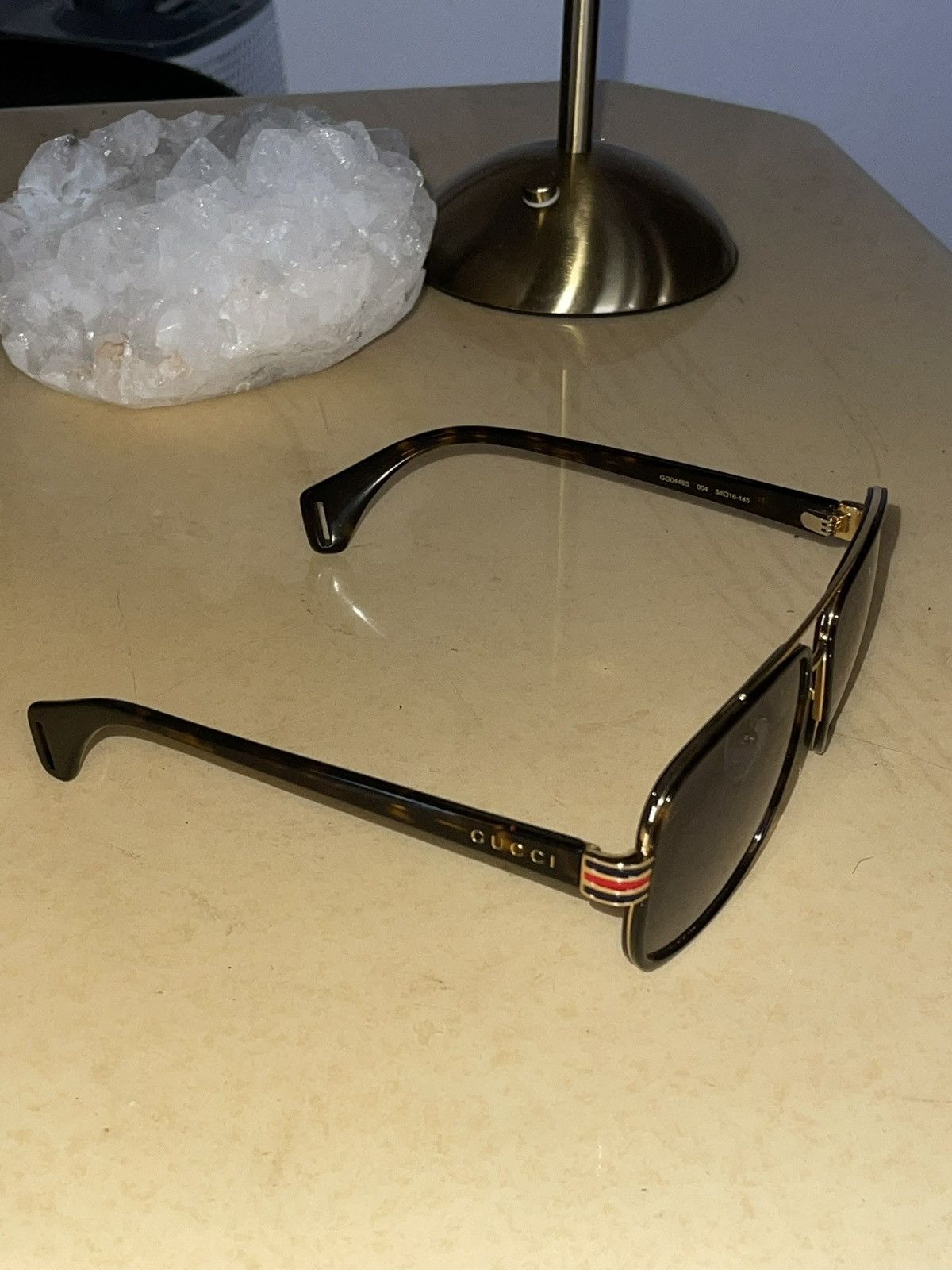 Gucci Men’s Aviator Gucci Sunglasses Size ONE SIZE - 1 Thumbnail
