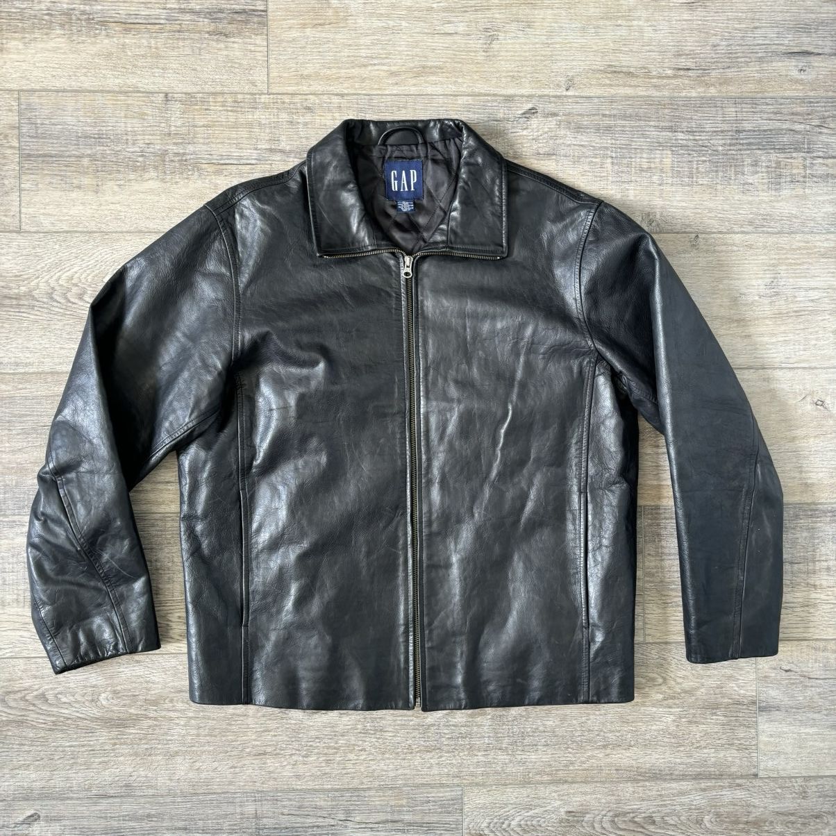Gap × Streetwear × Vintage Vintage Leather GAP Jacket | Grailed Gap × Streetwear × Vintage Vintage Leather GAP Jacket | Grailed