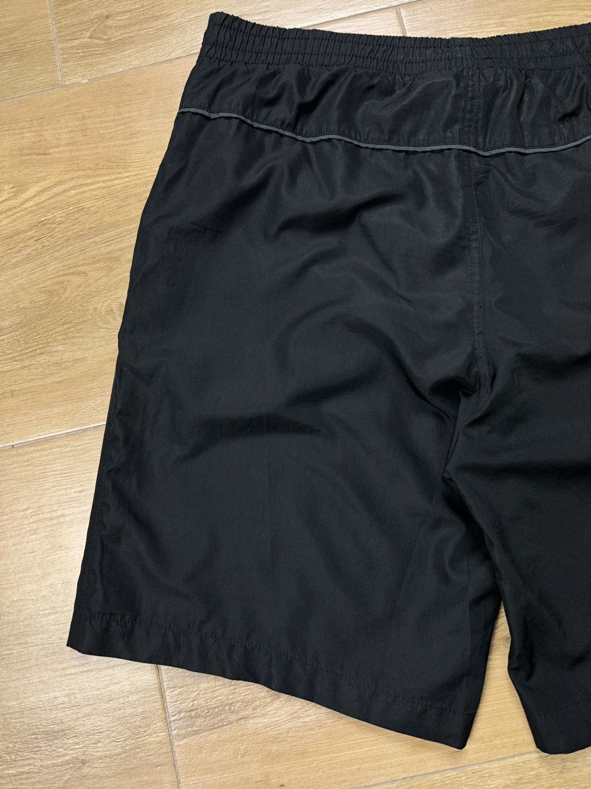 Nike × Vintage Vintage Y2K Nike Big Logo Nylon Shorts Size US 34 / EU 50 - 10 Thumbnail