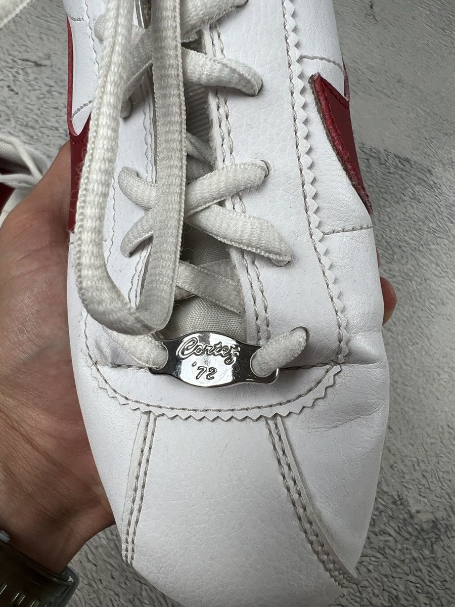 Nike × Vintage Nike Women's Cortez Classic Leather Sneaker - White Size US 6.5 / IT 36.5 - 6 Thumbnail