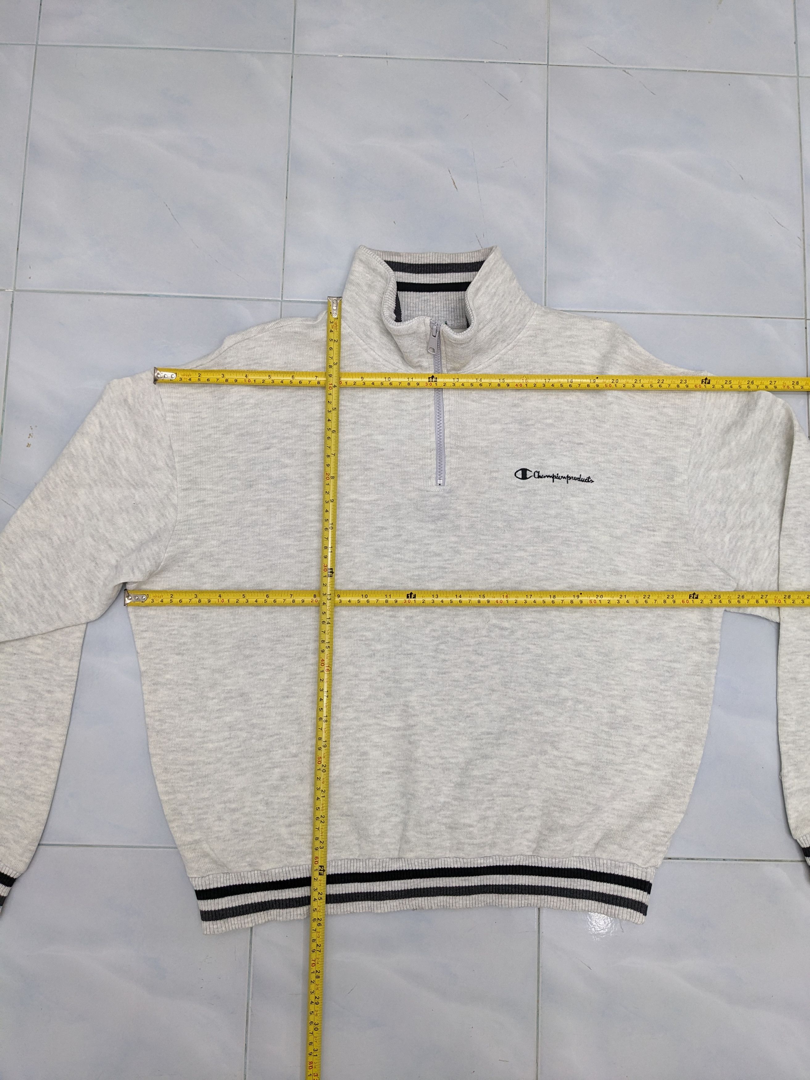 Champion Vintage Champion Produts Japan Half Zipper Streetwear Size US XXL / EU 58 / 5 - 7 Thumbnail