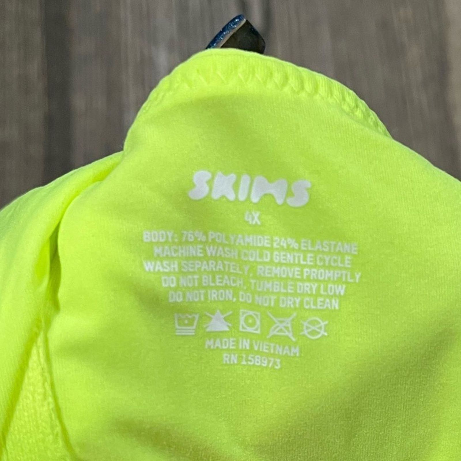 SKIMS NWT Skims Fits Everybody Strappy Cami Top Highlighter 4X Size 4XL / US 24-26 - 3 Thumbnail