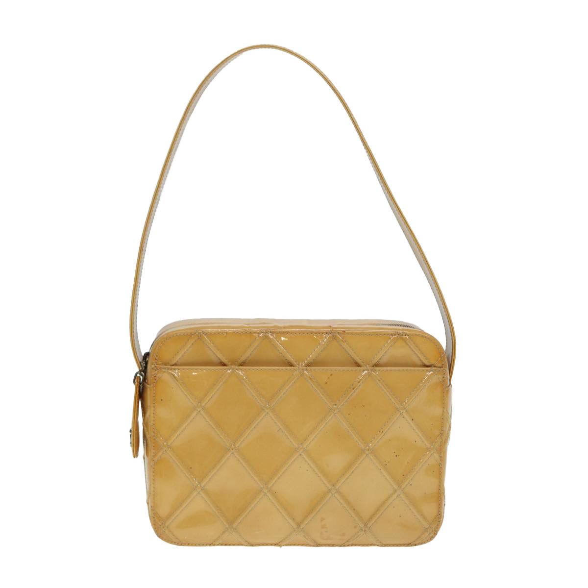 Chanel Yellow Leather Shoulder Bag (Pre-Owned) Size ONE SIZE - 1 Thumbnail