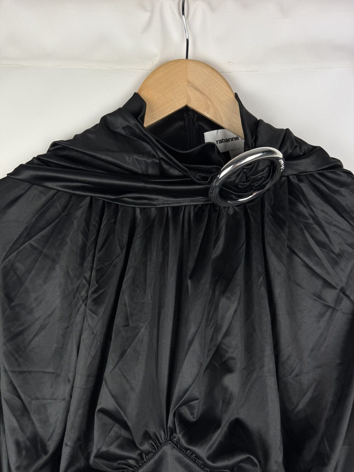 Paco Rabanne Paco Rabanne H&M Ladies Long Sleeve Buckle Top Blouse Tunic Size XXL / US 16-18 / IT 52-54 - 8 Thumbnail