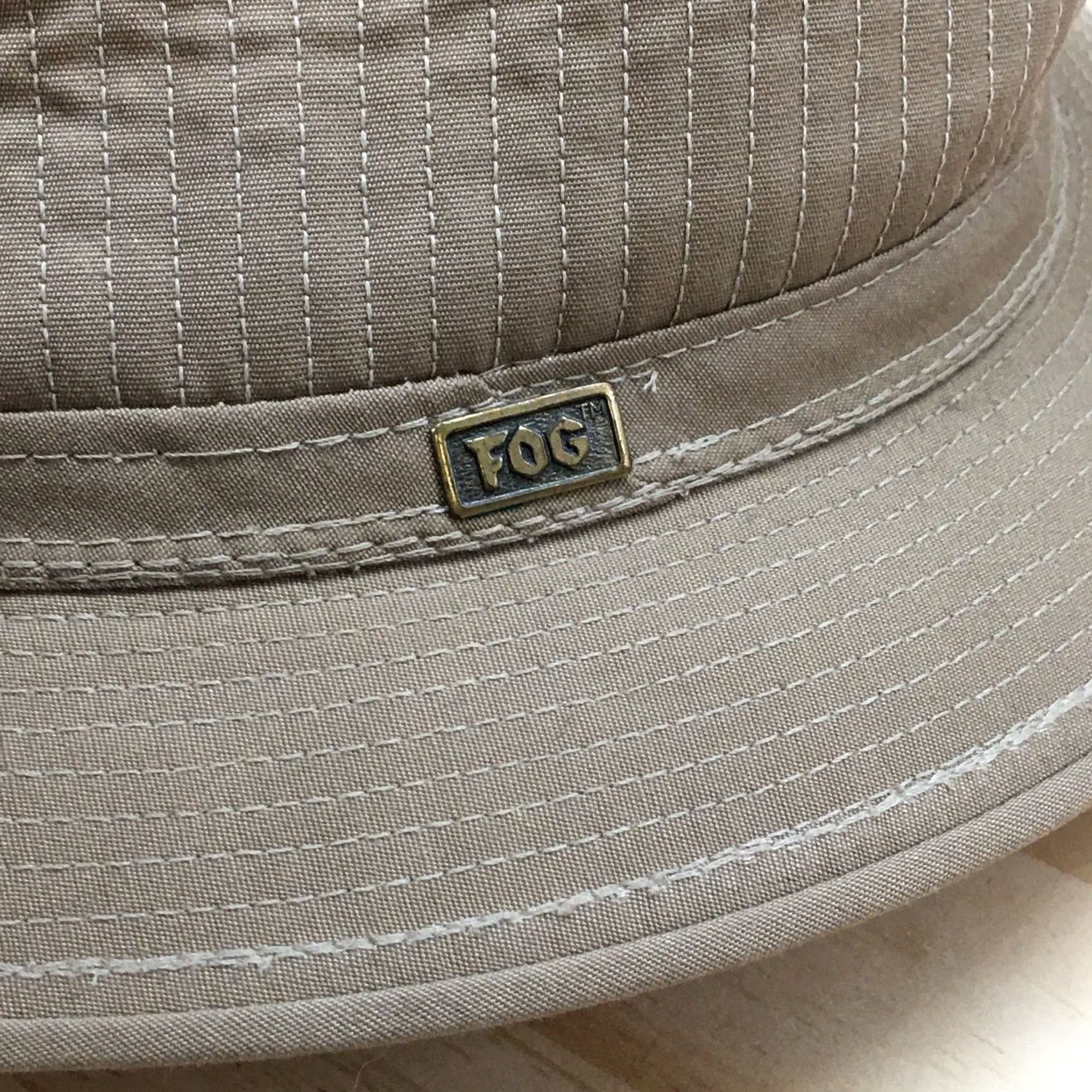 London Fog VINTAGE London Fog Fedora Hat Unisex Brown Medium Rain Size ONE SIZE - 4 Thumbnail