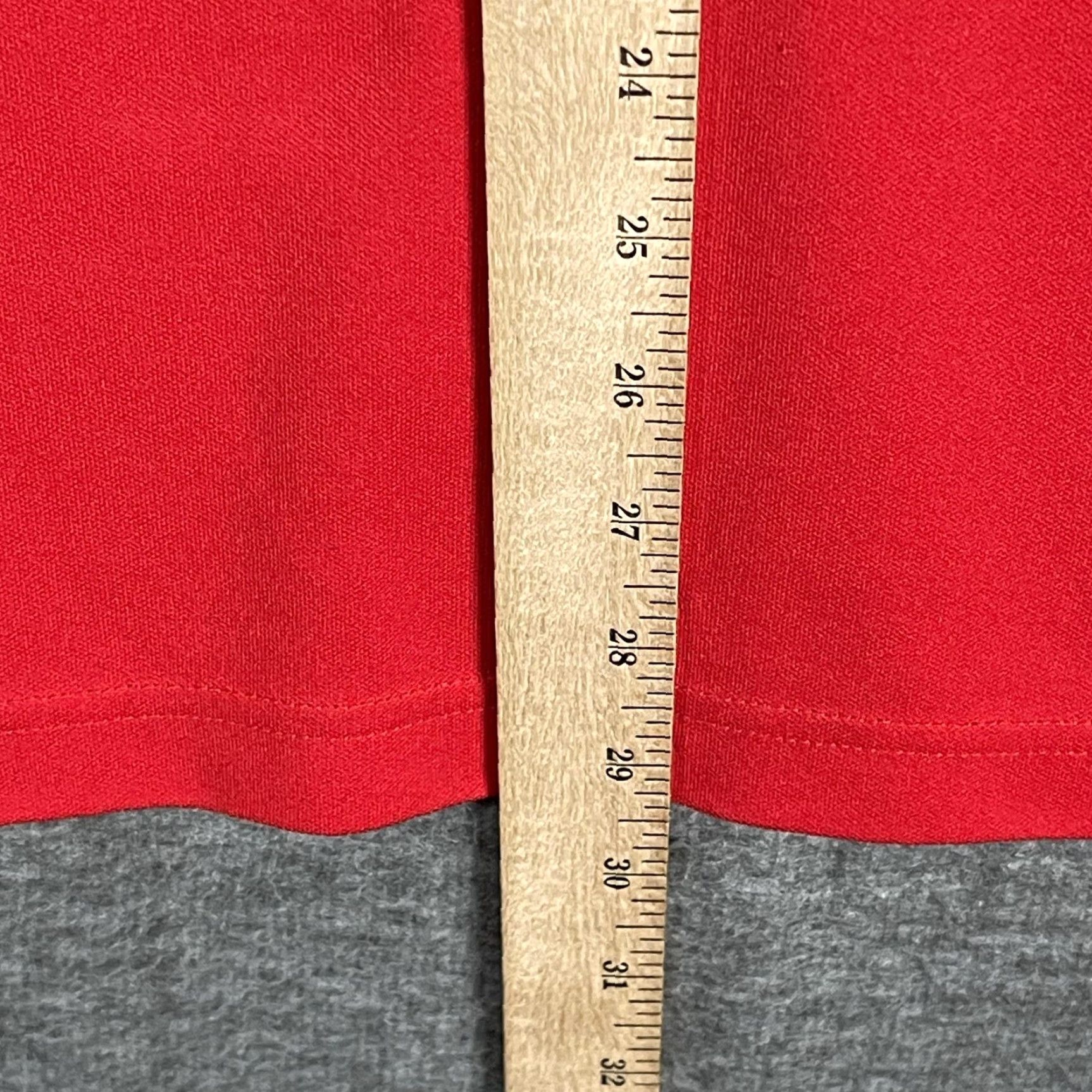 Callaway Callaway Polo Shirt Mens 2XL Red Performance Golf Short Sleeve Striped Contrast Chest Right Sleeve Polo Man Mens Size US XXL / EU 58 / 5 - 6 Thumbnail