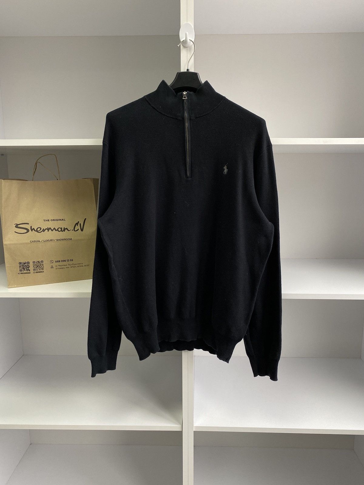 Polo Ralph Lauren × Vintage Polo Ralph Lauren vintage cardigan pullover Size US XL / EU 56 / 4 - 1 Thumbnail
