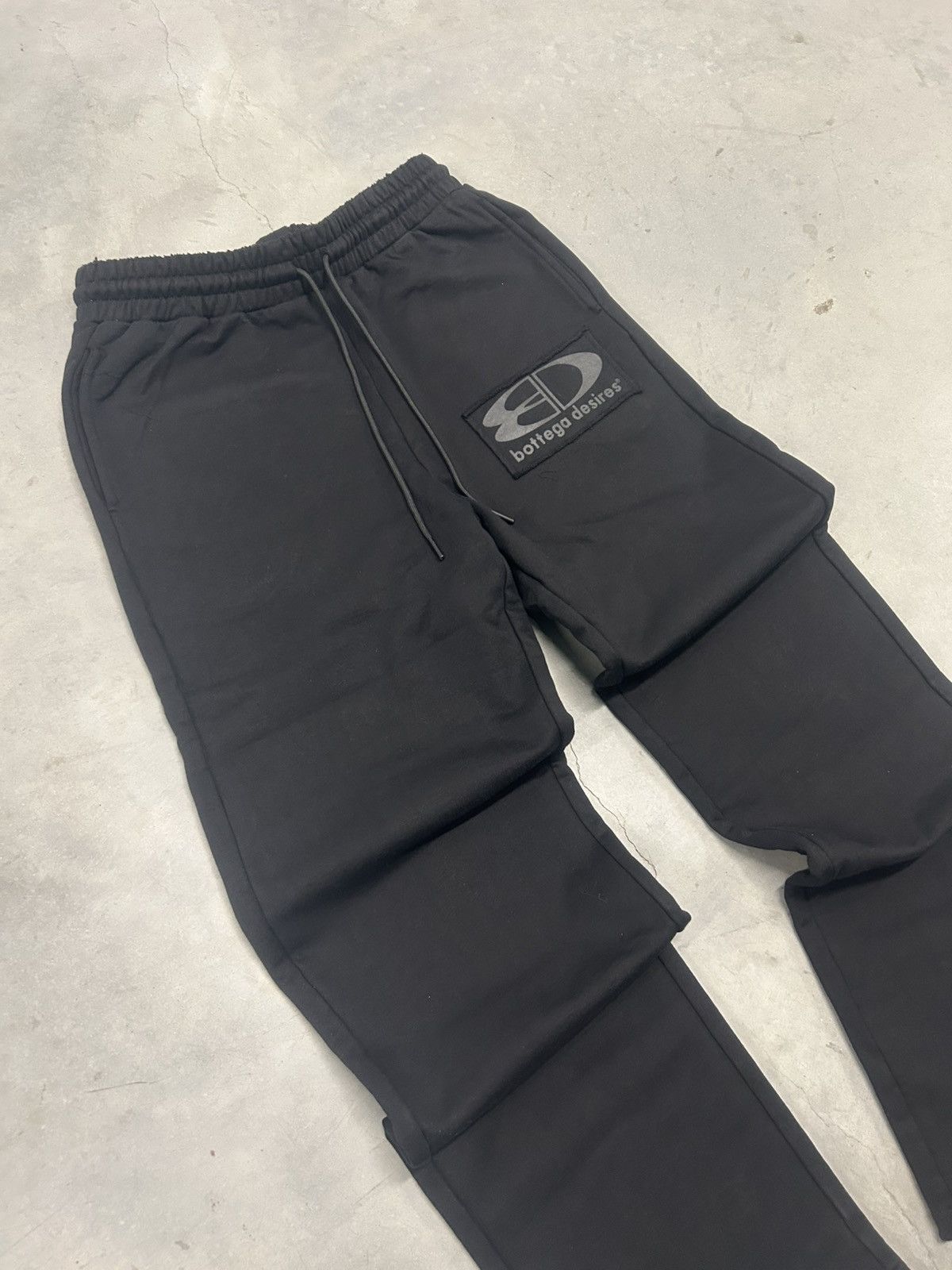 Bottega Desires Bottega Desires Black Tech Suit Sweatpants Medium New Size US 32 / EU 48 - 2 Thumbnail