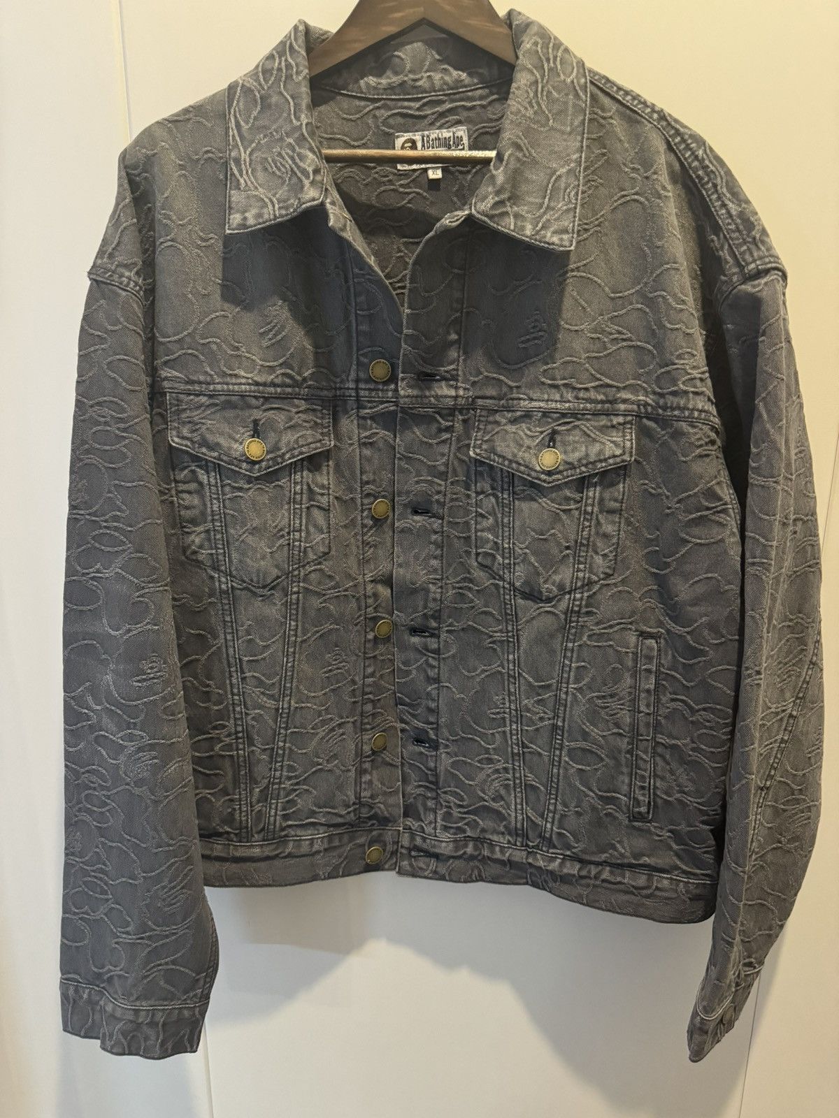 Bape BAPE 26SS LIMITED JEANS JACKET Size US XL / EU 56 / 4 - 1 Thumbnail