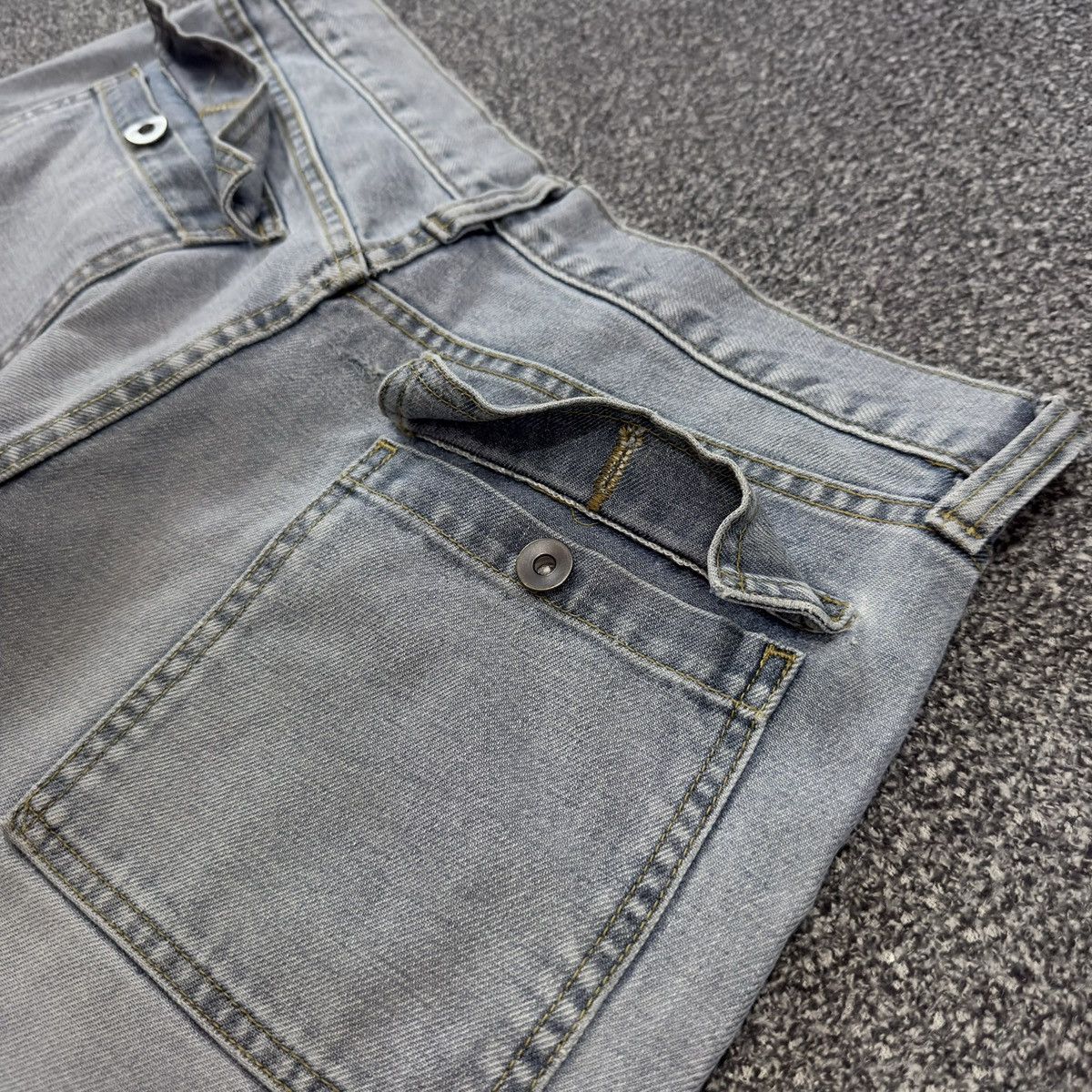 Undercover × Uniqlo 🇯🇵 Vintage 90s Bush Uniqlo Fatigue Denim Size US 32 / EU 48 - 8 Thumbnail
