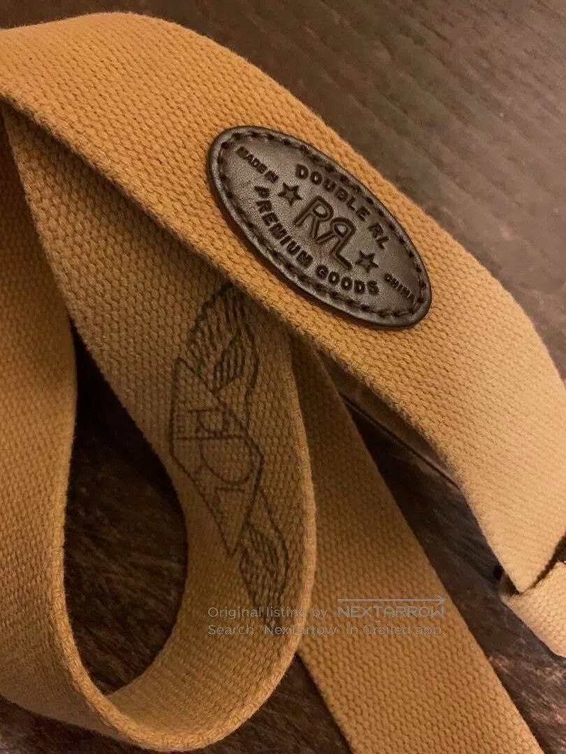 RRL Ralph Lauren Rare Ralph Lauren Military Style Belt. Size ONE SIZE - 3 Thumbnail