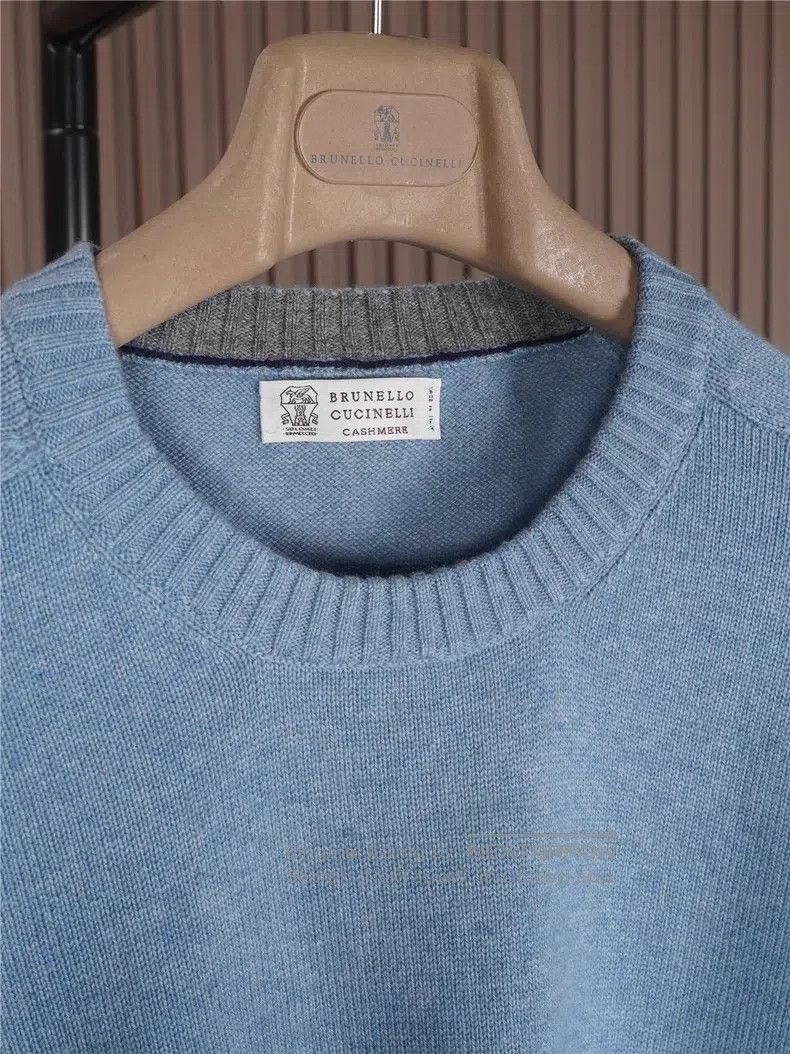 Brunello Cucinelli Brunello Cucinelli Fall/Winter Men's Thick Cashmere Sweate Size US M / EU 48-50 / 2 - 3 Thumbnail