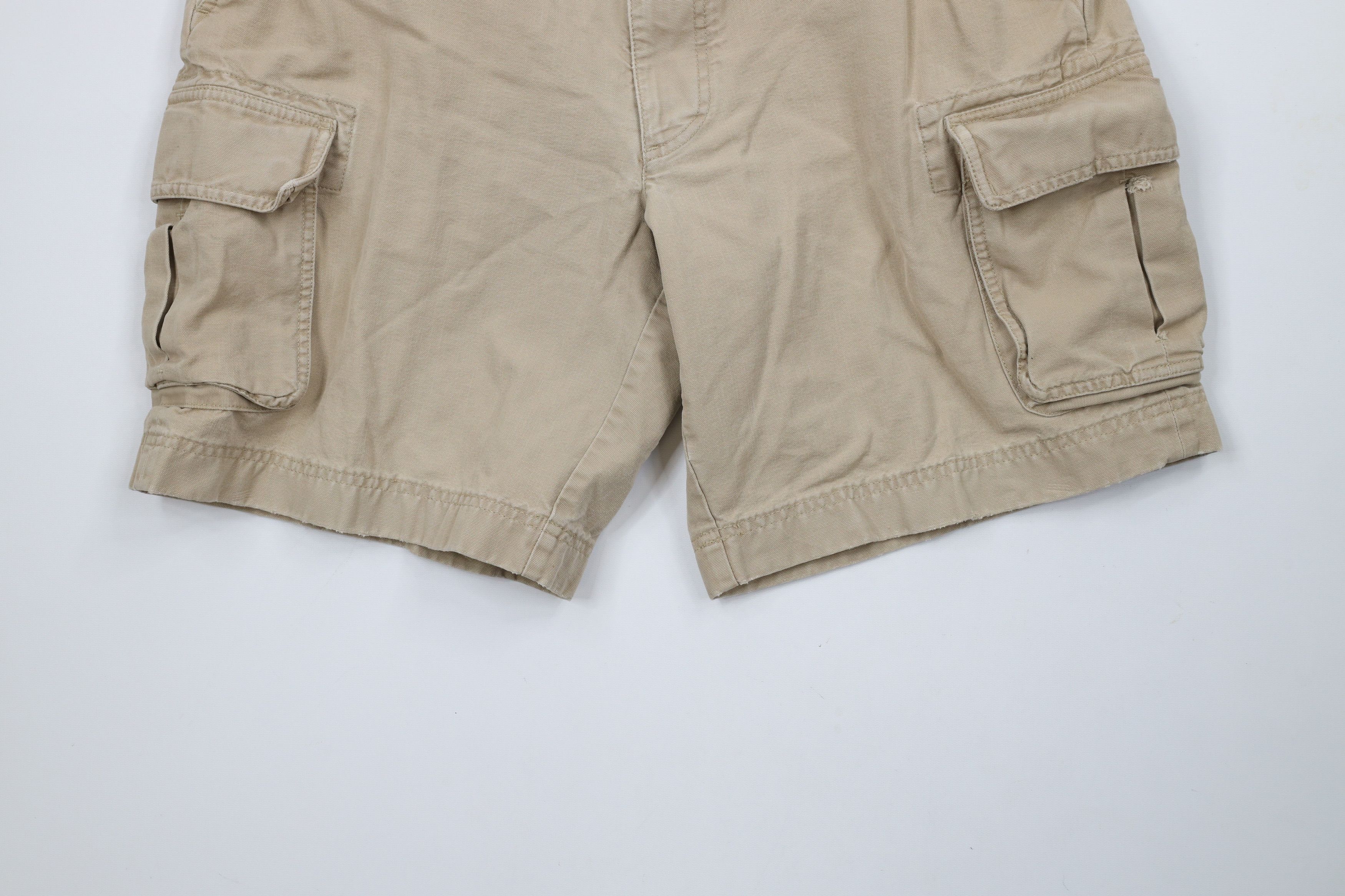 Brooks Brothers × Vintage Vintage Brooks Brothers Heavyweight Shorts Beige Cotton Size US 38 / EU 54 - 4 Thumbnail