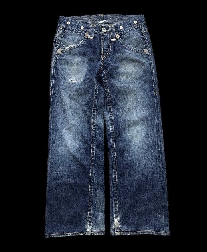 True Religion TRUE RELIGION WASHED BLUE DENIM Size US 31 - 1 Thumbnail