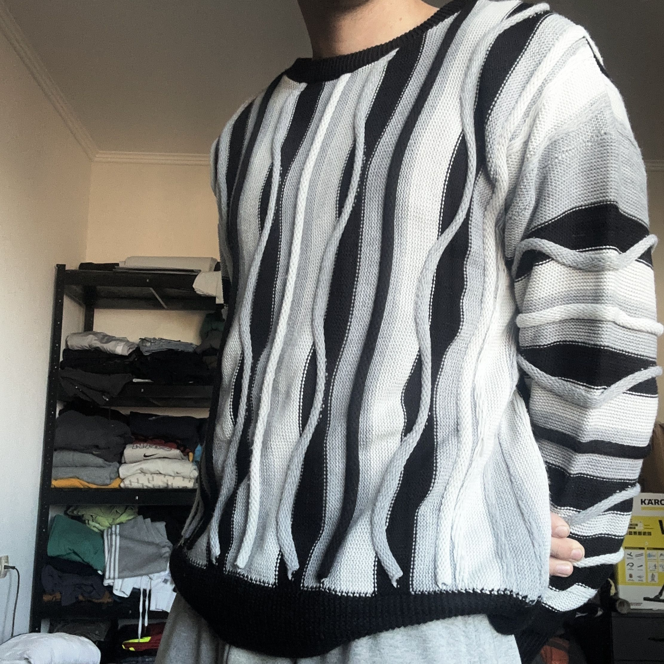 Vintage Coogi Style Vintage Baggy Boxy Knit Sweater Size US M / EU 48-50 / 2 - 3 Thumbnail