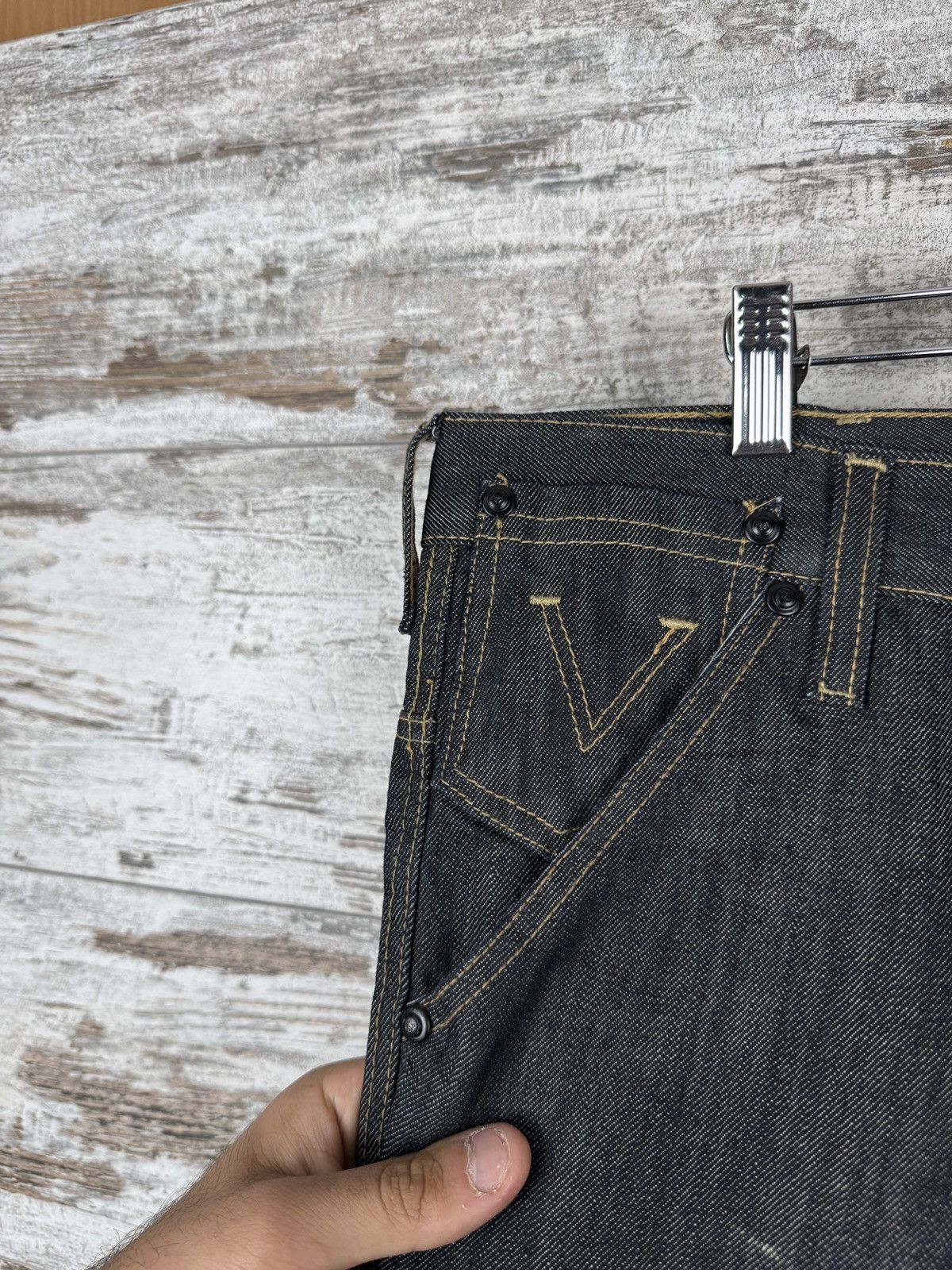 G-Star × Vintage Mens Vintage G star raw 96 jeans denim pants heritage embro Size US 36 / EU 52 - 4 Thumbnail