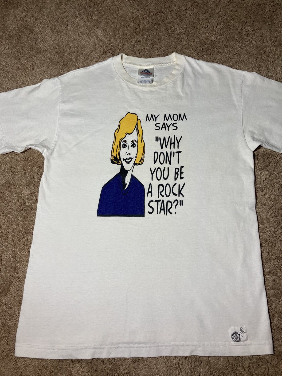 2005 60HMR Mom Says Rock Star See Vintage 90s Anime Cartoon