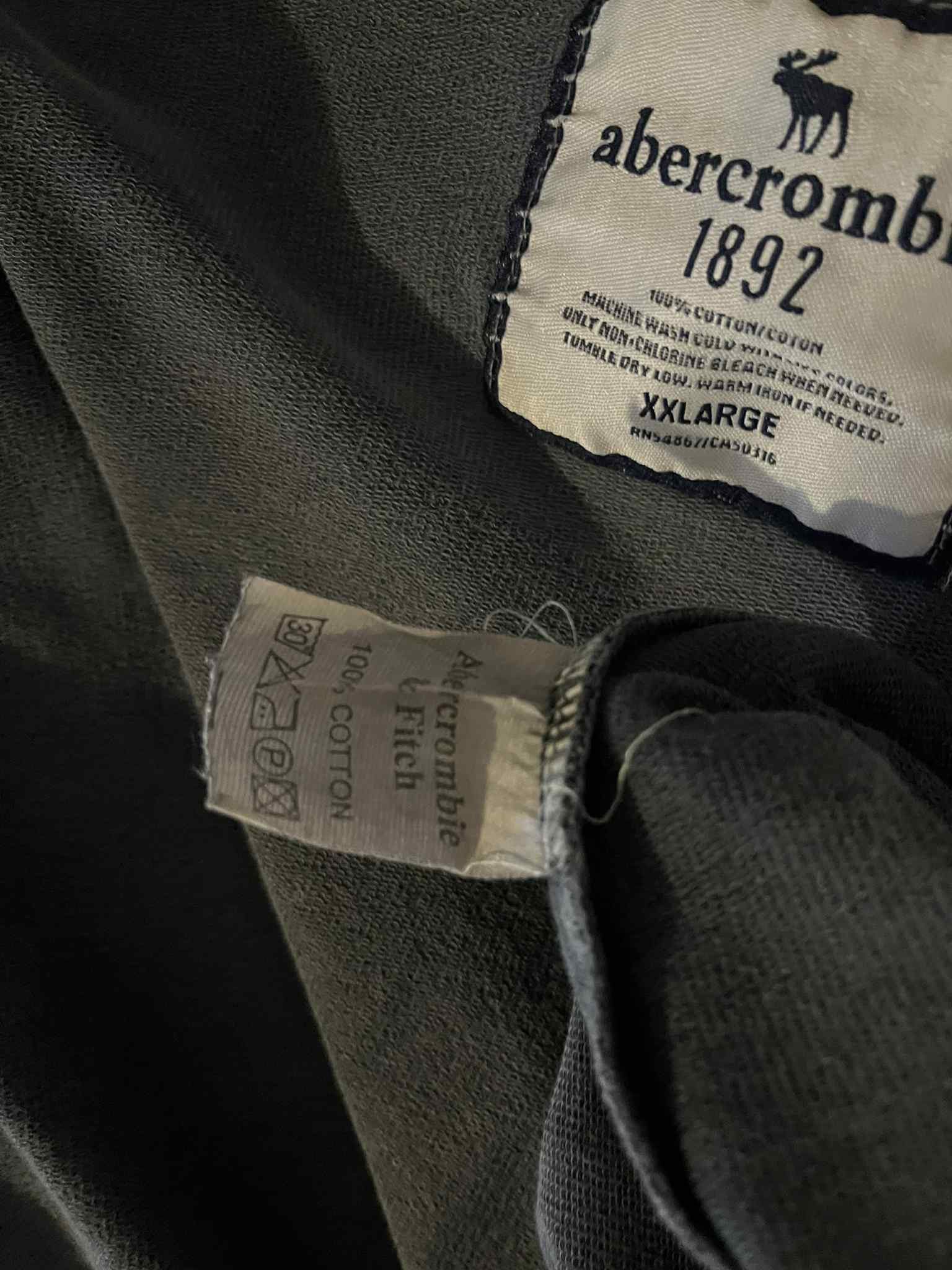 Abercrombie & Fitch Abercrombie & Fitch 2000s Vintage Hoodie Zip-Up (Grey) Size XXL / US 16-18 / IT 52-54 - 4 Thumbnail