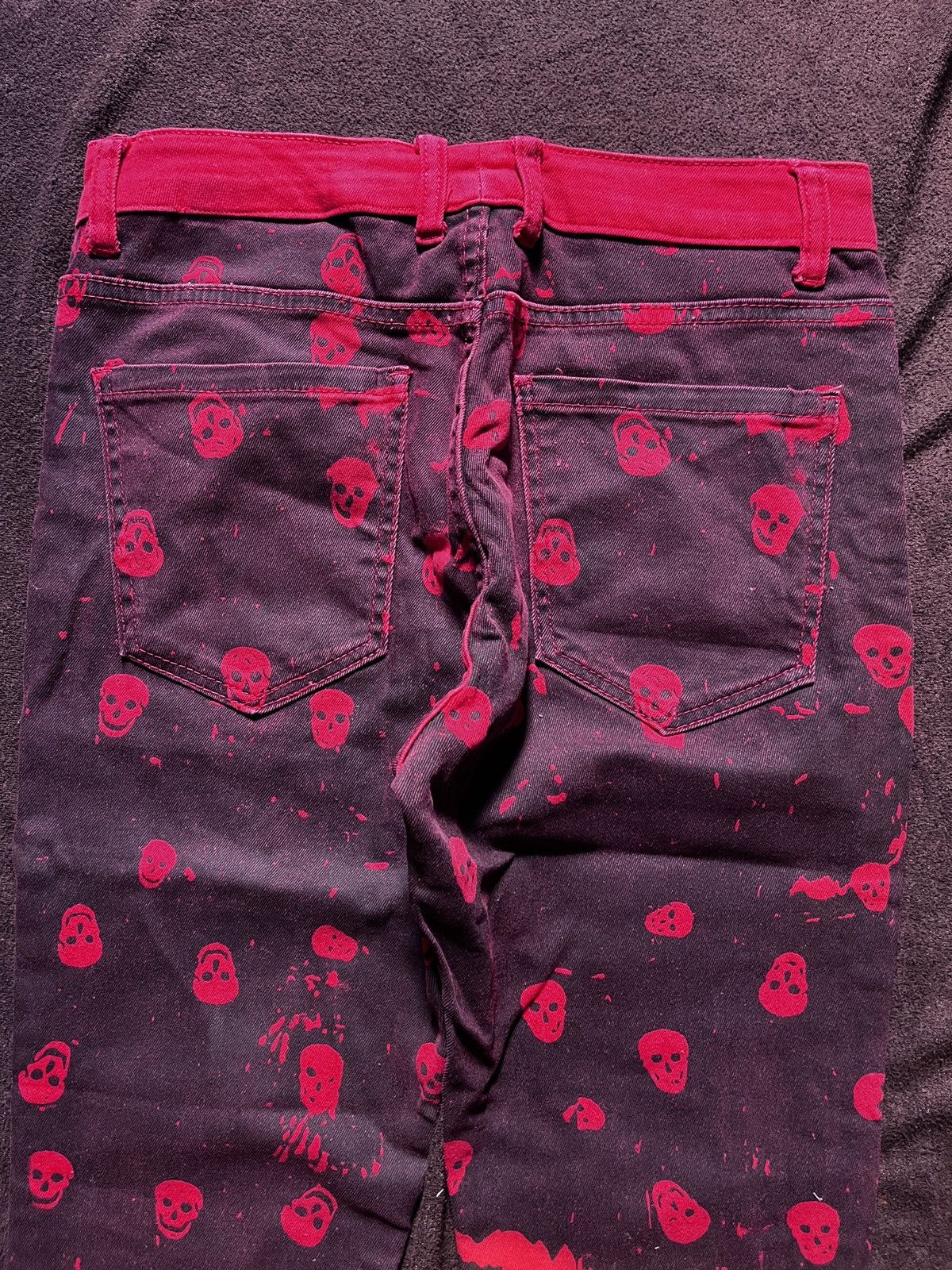 Japanese Brand Red Skulls Lgb Jeans Size US 30 / EU 46 - 5 Thumbnail
