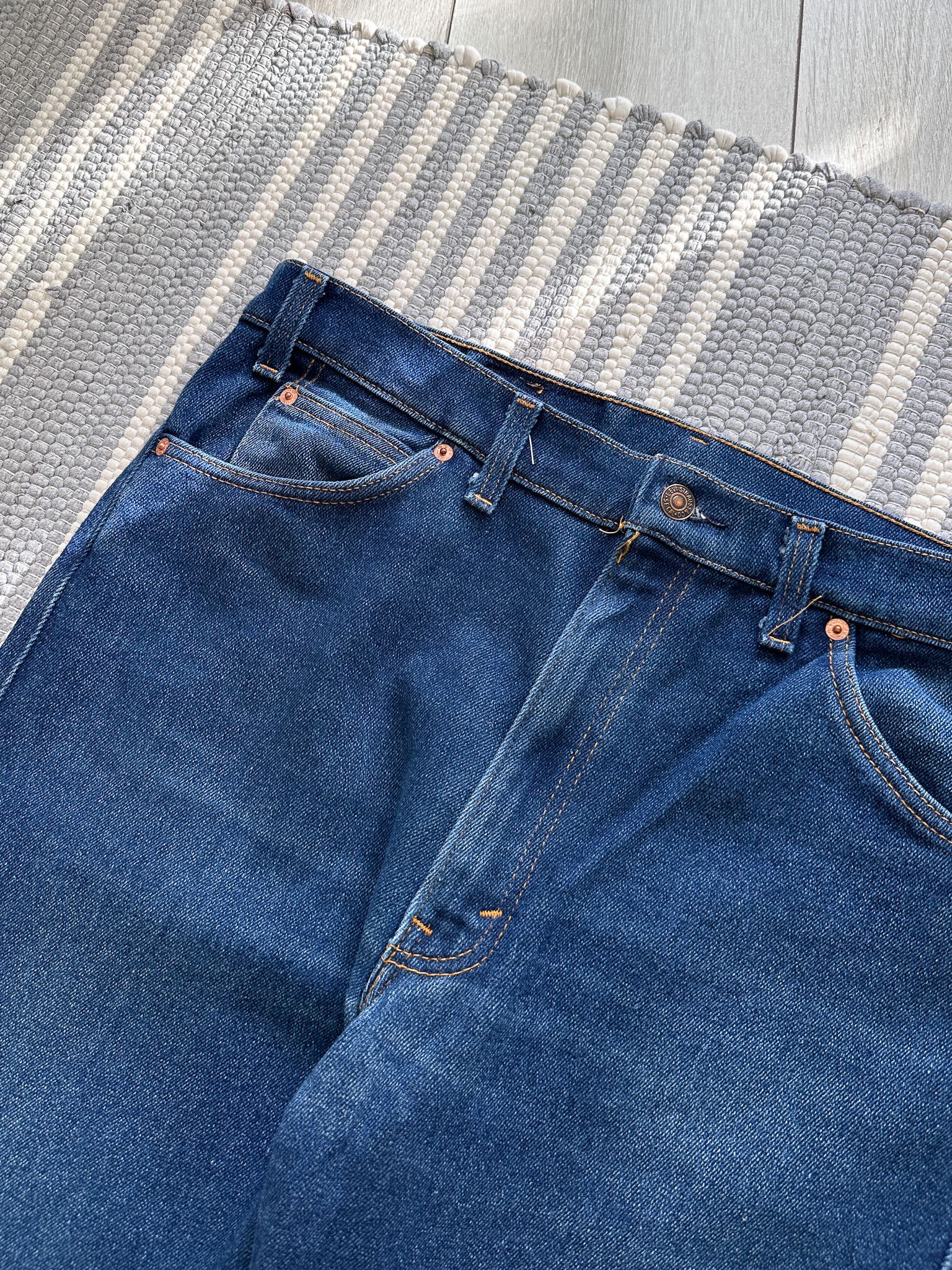 Levi's Vintage Levi's 517 Blue Denim Pants Jeans 36x32 Size US 36 / EU 52 - 6 Thumbnail