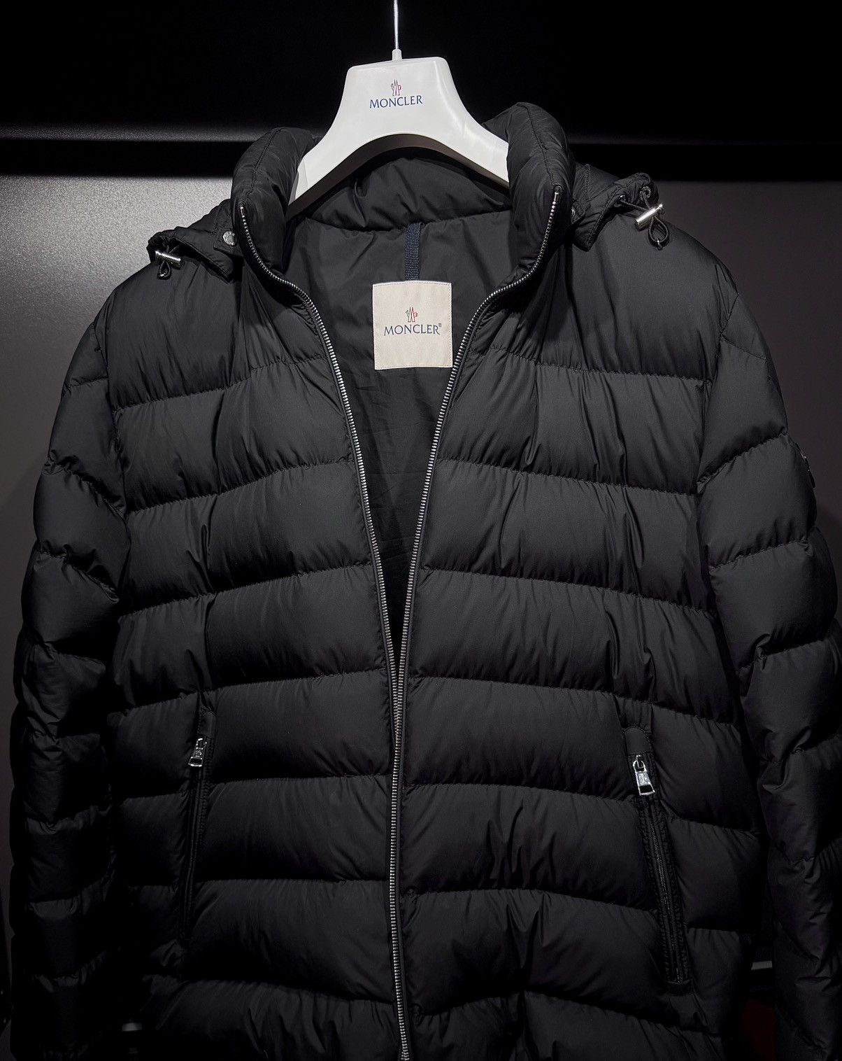 Moncler Moncler Arneb Light Down Jacket size 4 - black (+ guarantee) Size US M / EU 48-50 / 2 - 5 Thumbnail
