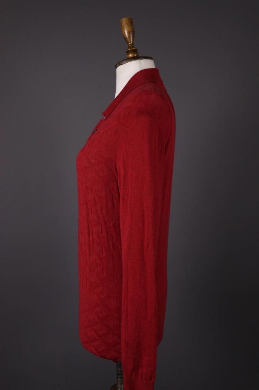 Ted Baker Ted Baker London Red Knit Long Sleeve Sweater Size 4 Size US M / EU 48-50 / 2 - 5 Thumbnail