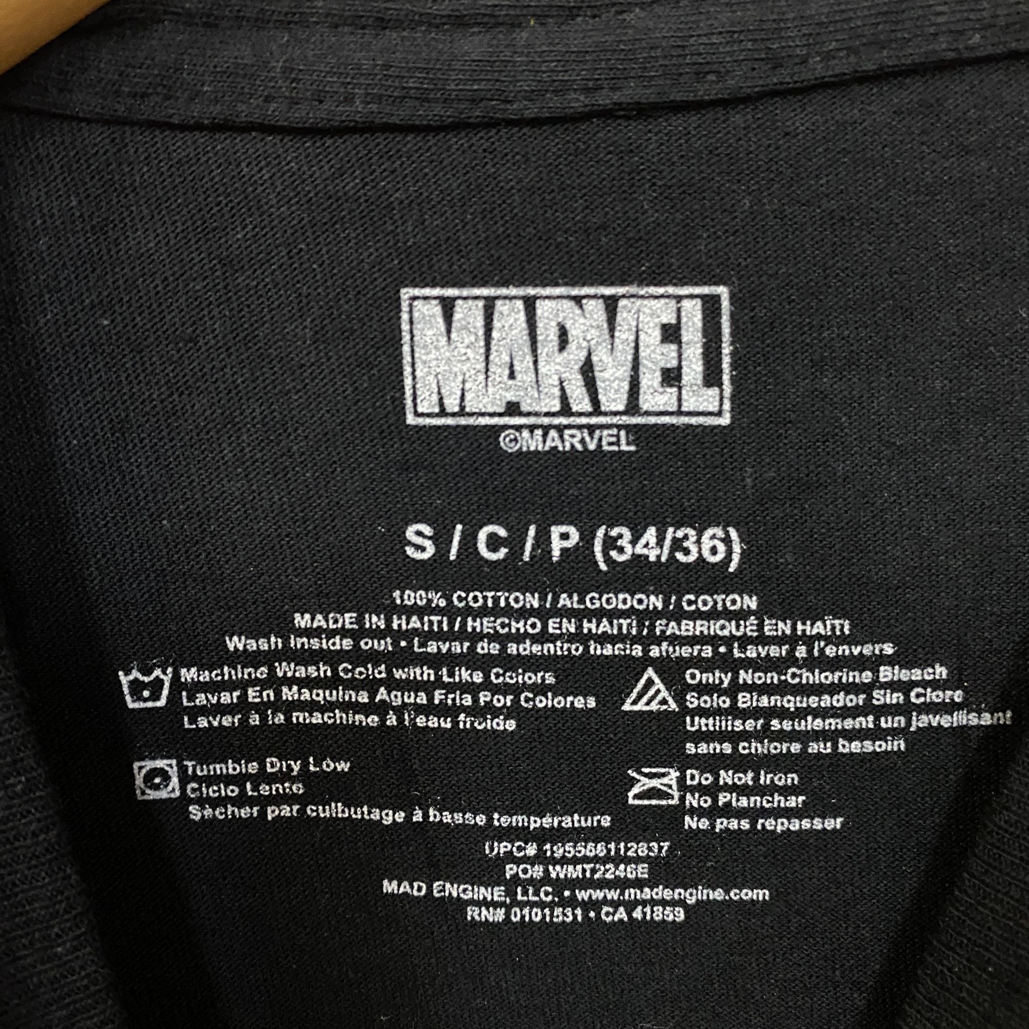 Marvel Comics Marvel Spider-Man Venom Black Green Grin Logo T-Shirt Small Size US S / EU 44-46 / 1 - 4 Thumbnail
