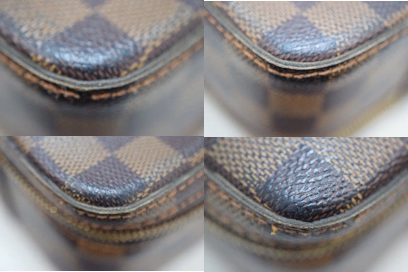 Louis Vuitton Auth Louis Vuitton Ordinatur Savana Hand Bag Damier N53355 Size ONE SIZE - 8 Thumbnail