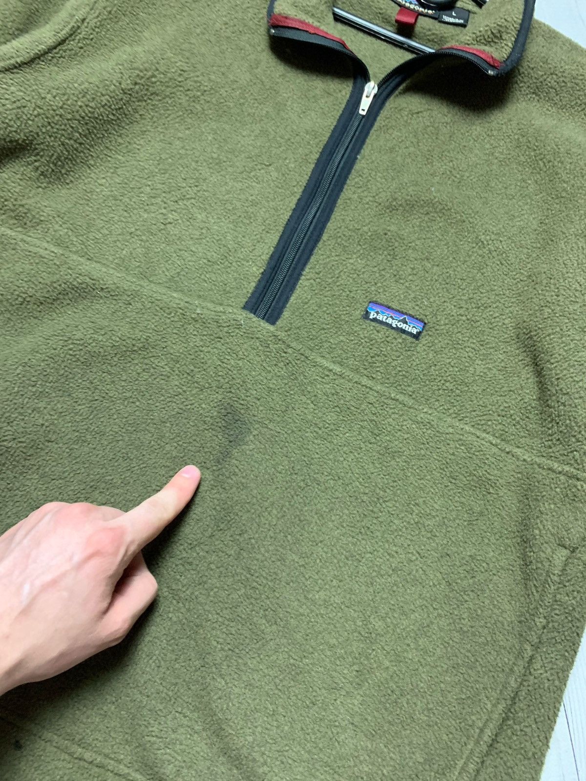 Patagonia × Vintage Patagonia synchilla vintage fleece hoodie gorpkore Size L Size US L / EU 52-54 / 3 - 4 Thumbnail