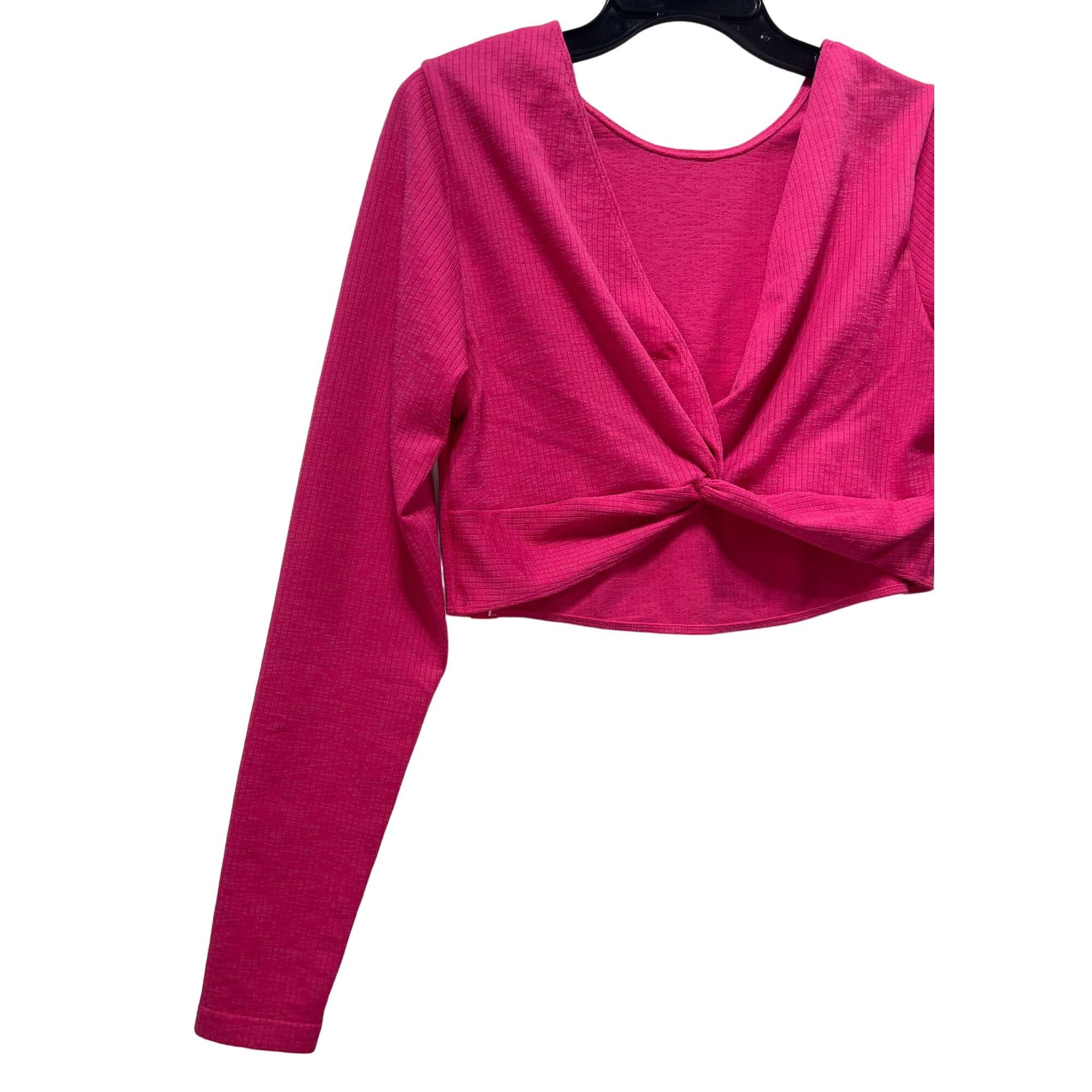 Other JoyLab - Women's Long Sleeve Crop Top - Pink - XXL Size XXL / US 16-18 / IT 52-54 - 13 Thumbnail