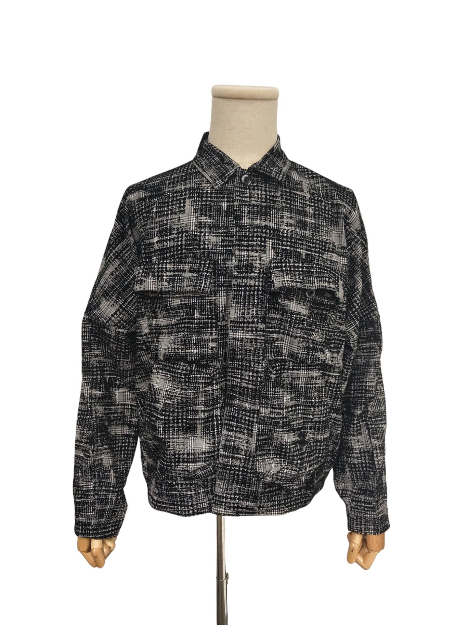 Other Poliquant Checkered Shirt Jacket Size US L / EU 52-54 / 3 - 1 Thumbnail