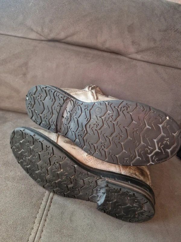 Other Yellow Cab Leather Boots Size 41 Grunge Vintage Distressed Size US 11 / IT 41 - 6 Thumbnail